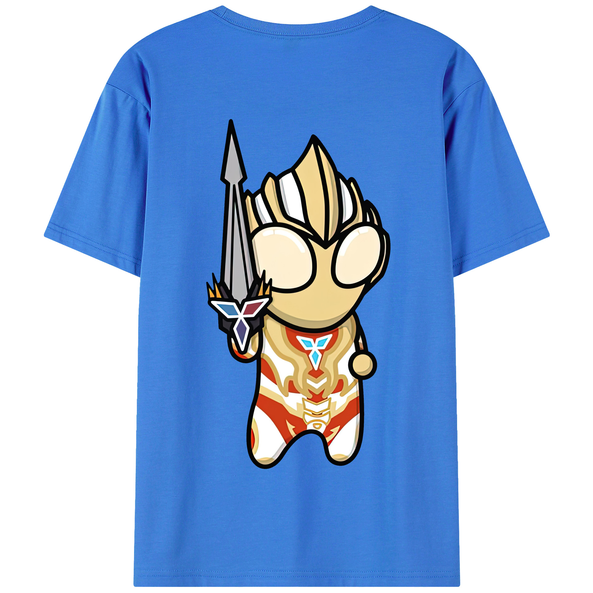 （画像用） ウルトラマン Ultraman 綿100％半袖Tシャツ（背面プリント）