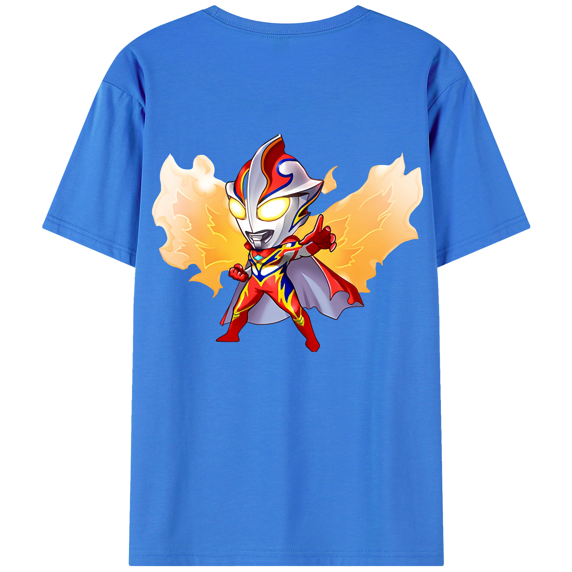 （画像用） ウルトラマン Ultraman 綿100％半袖Tシャツ（背面プリント）