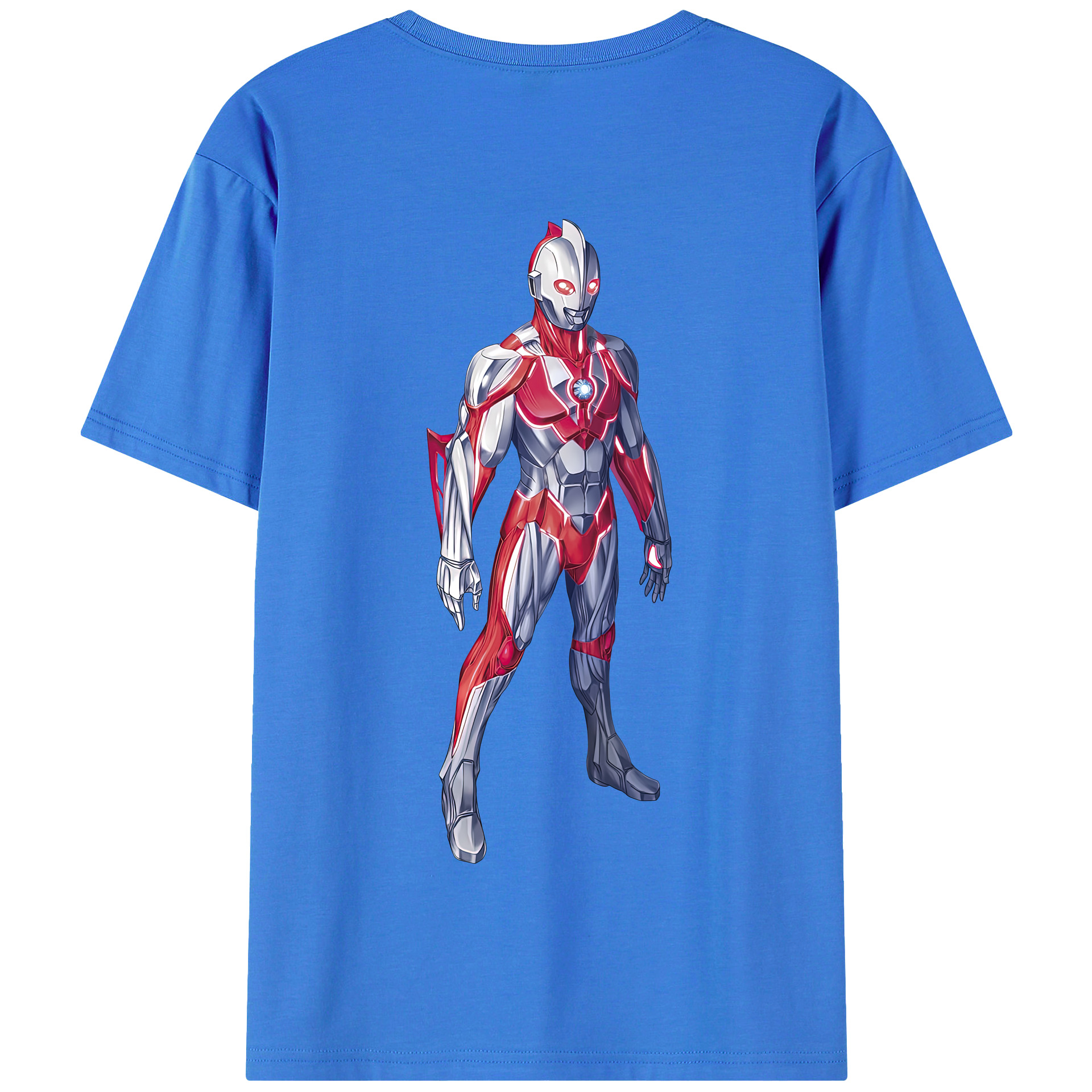 （画像用） ウルトラマン Ultraman 綿100％半袖Tシャツ（背面プリント）