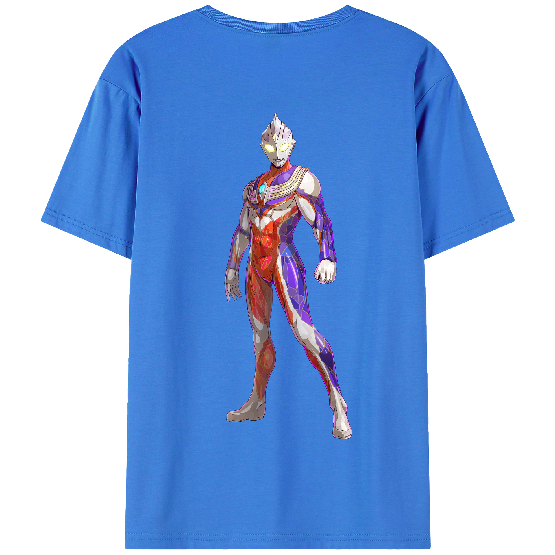 （画像用） ウルトラマン Ultraman 綿100％半袖Tシャツ（背面プリント）