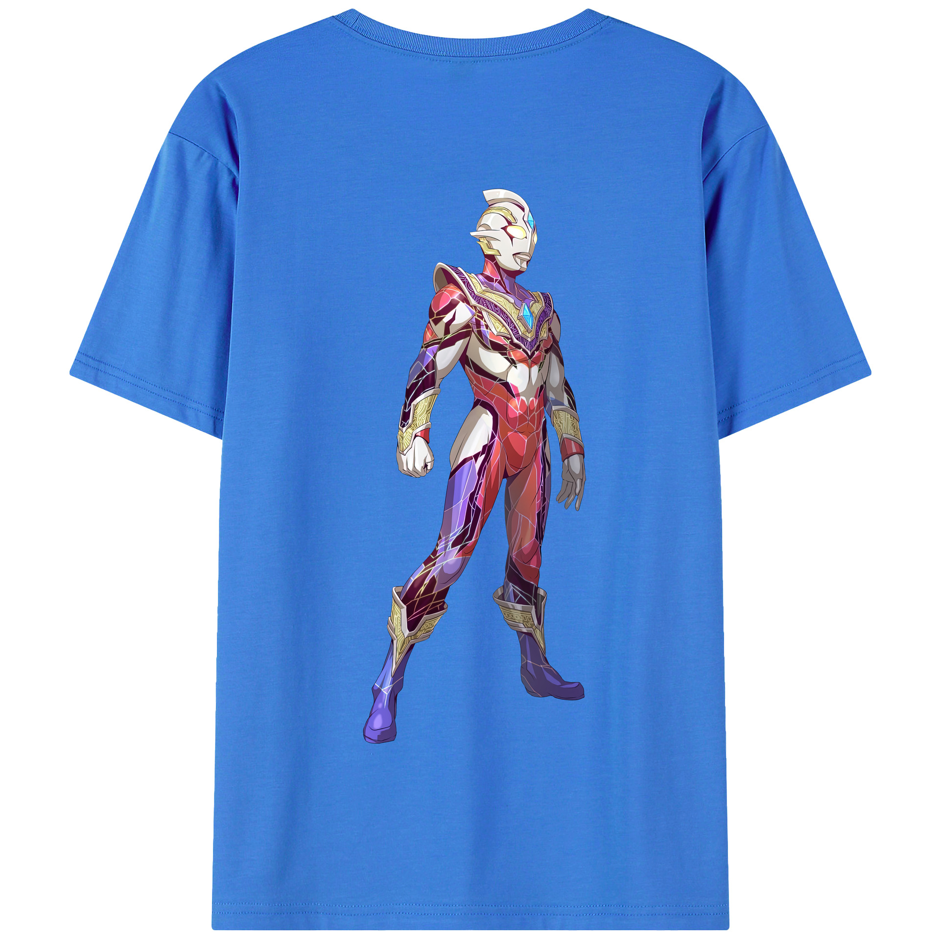 （画像用） ウルトラマン Ultraman 綿100％半袖Tシャツ（背面プリント）