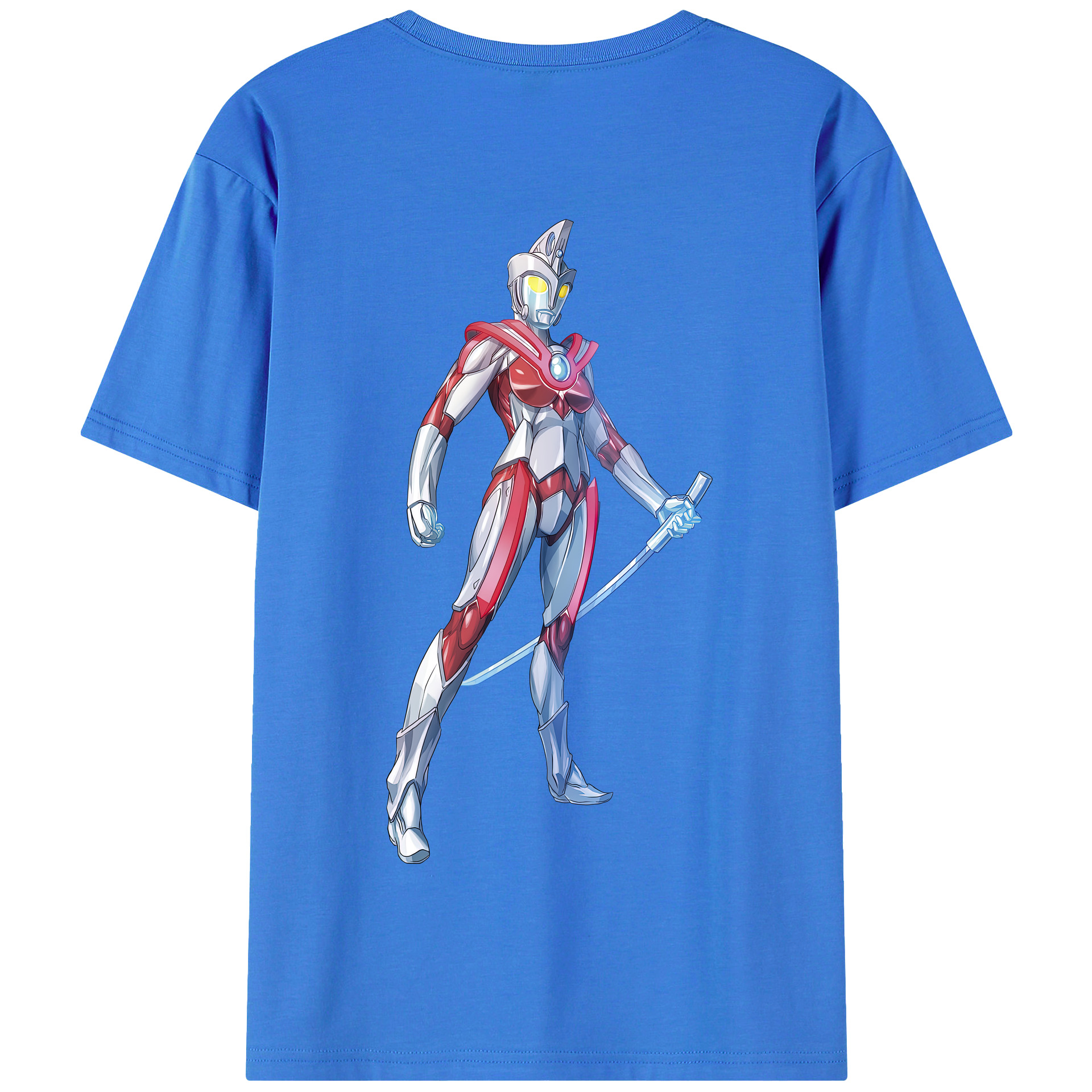 （画像用） ウルトラマン Ultraman 綿100％半袖Tシャツ（背面プリント）
