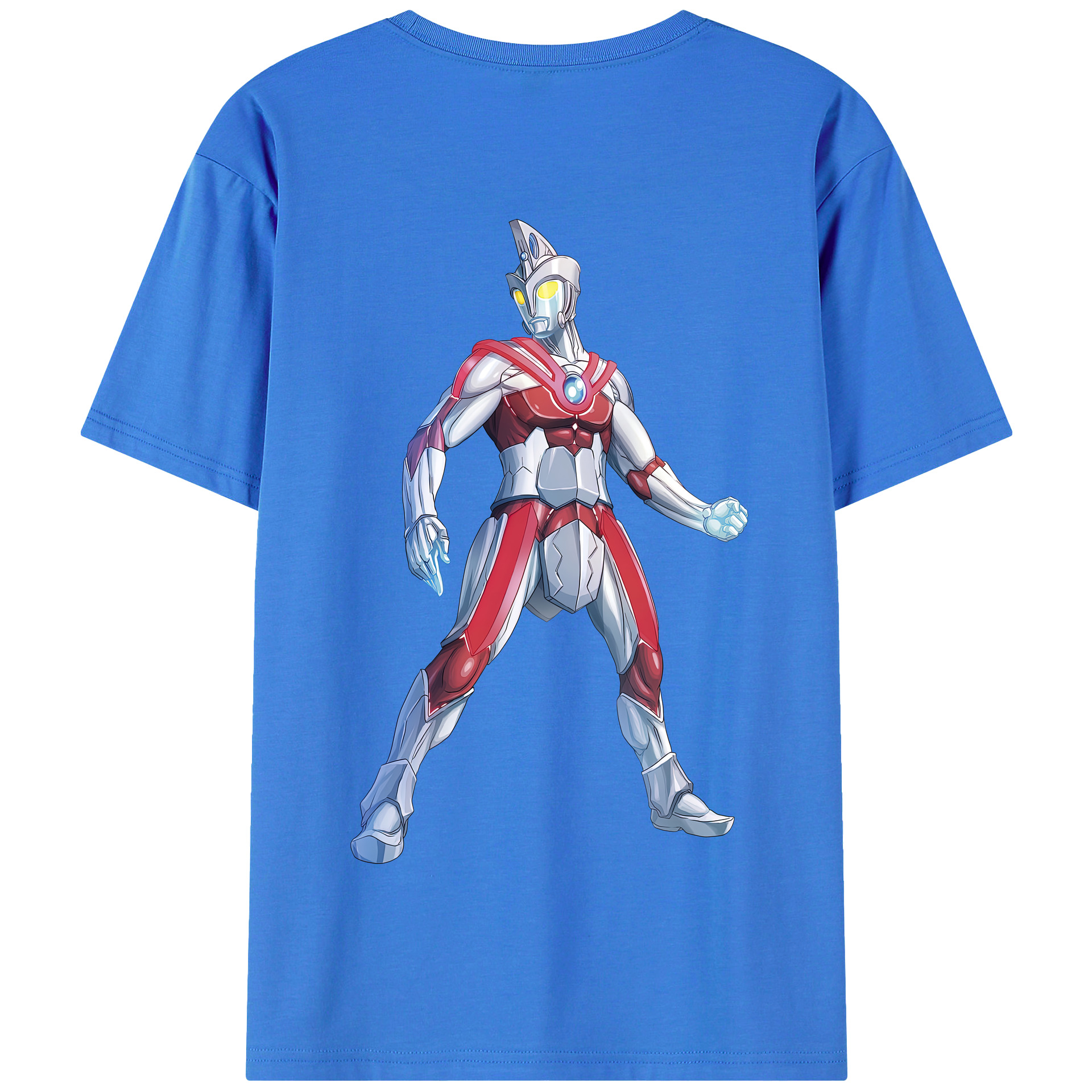 （画像用） ウルトラマン Ultraman 綿100％半袖Tシャツ（背面プリント）