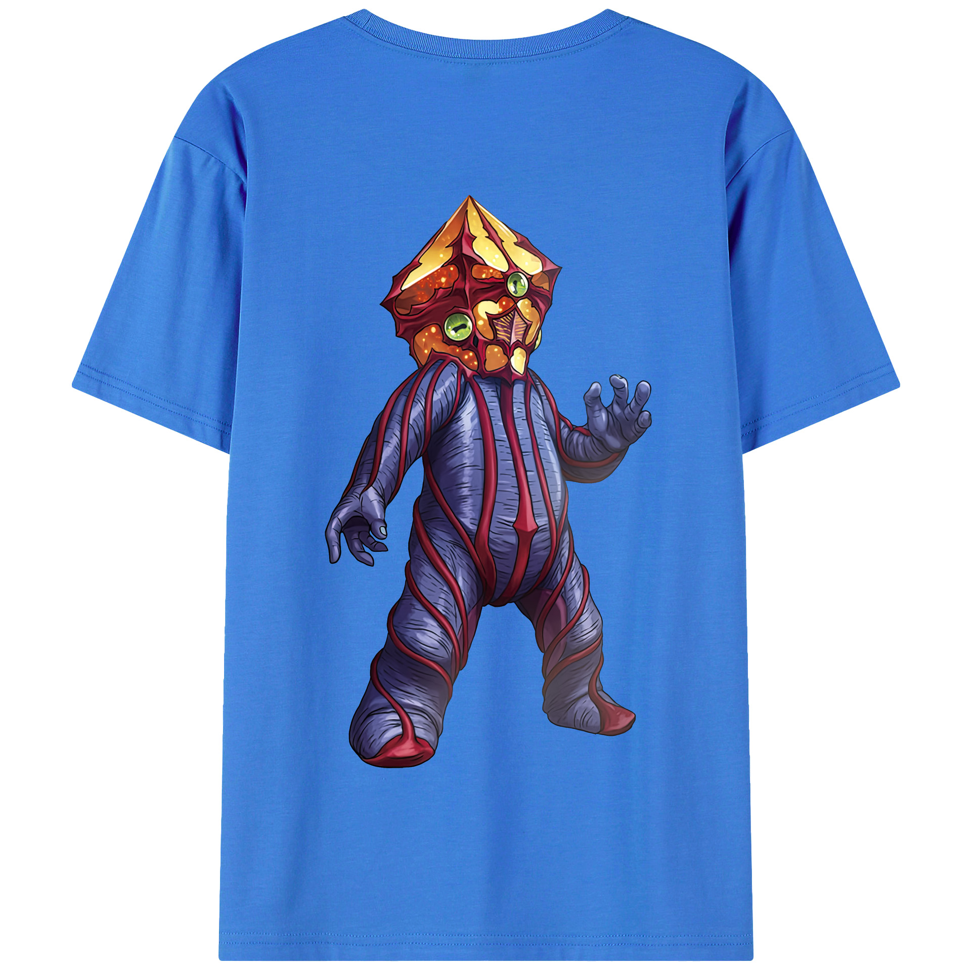 （画像用） ウルトラマン Ultraman 綿100％半袖Tシャツ（背面プリント）