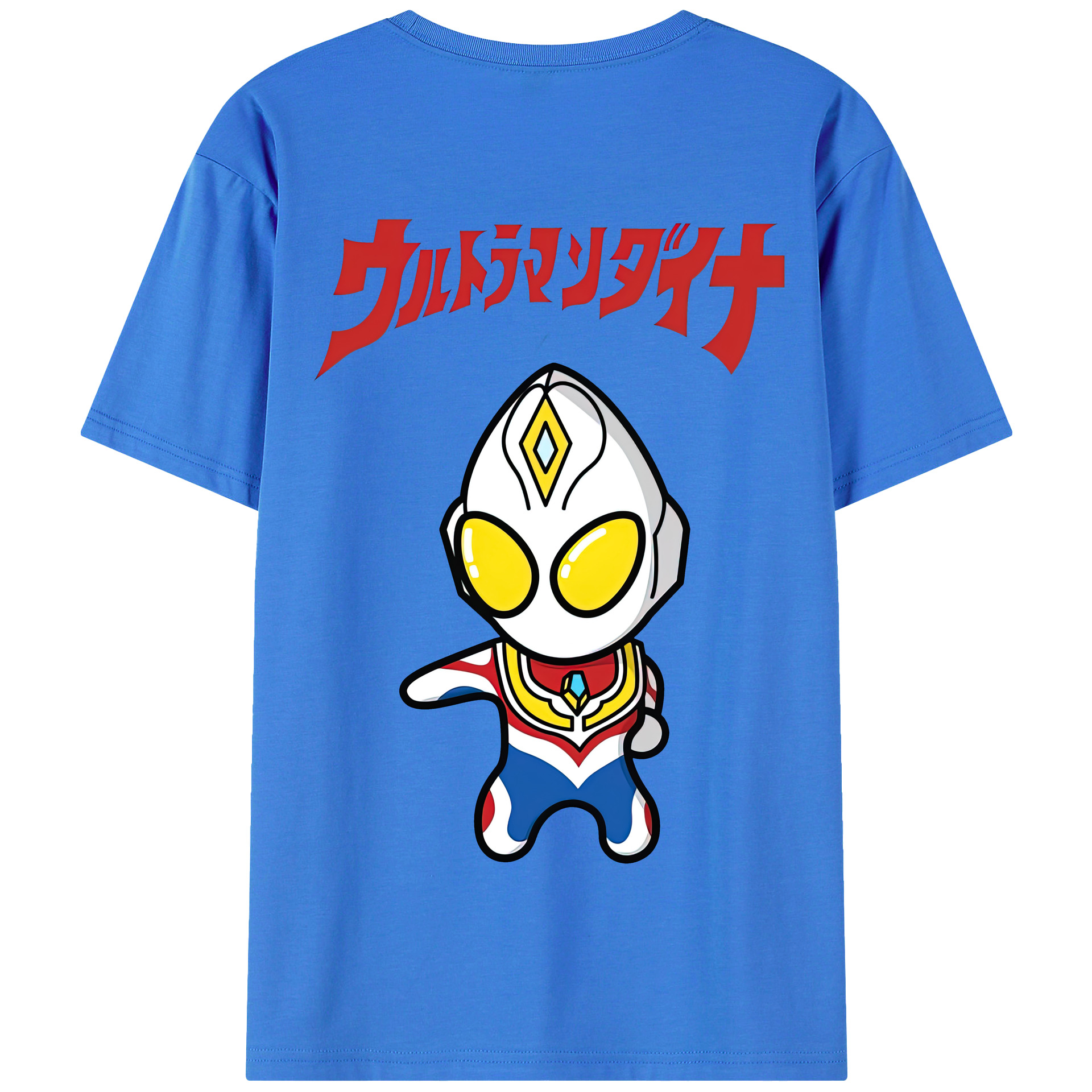 （画像用） ウルトラマン Ultraman 綿100％半袖Tシャツ（背面プリント）