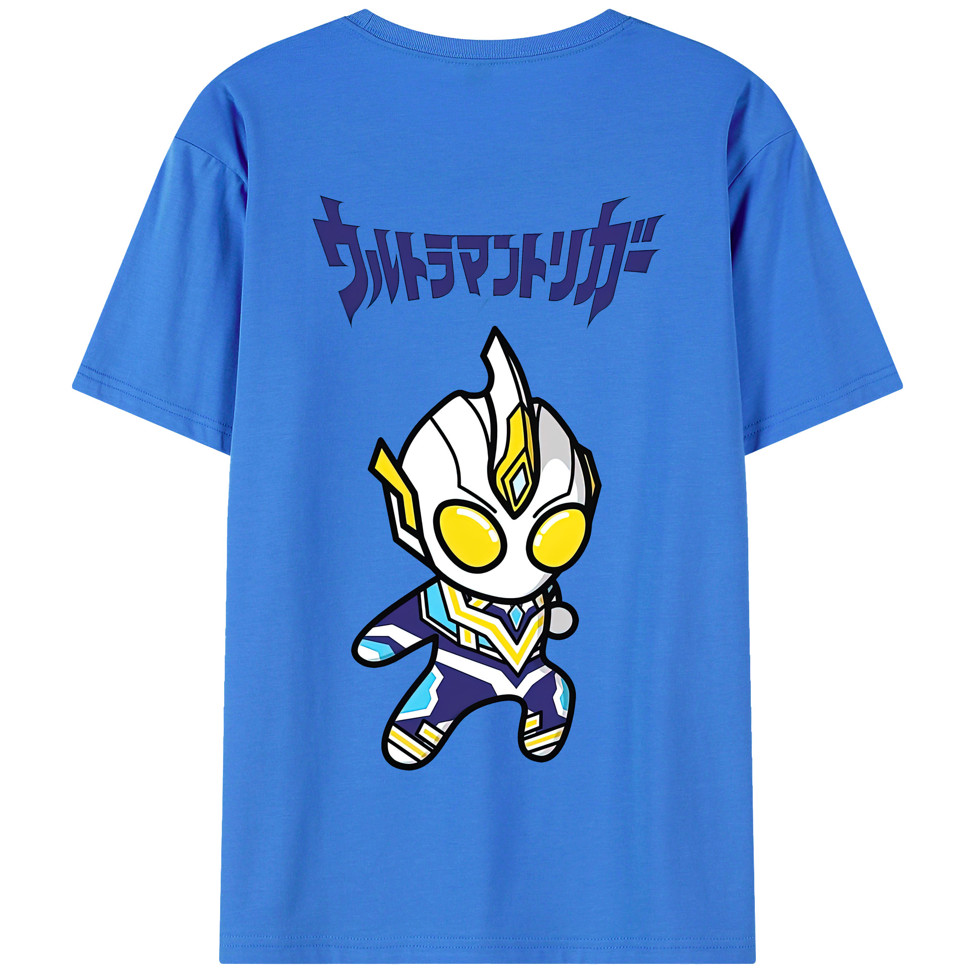（画像用） ウルトラマン Ultraman 綿100％半袖Tシャツ（背面プリント）