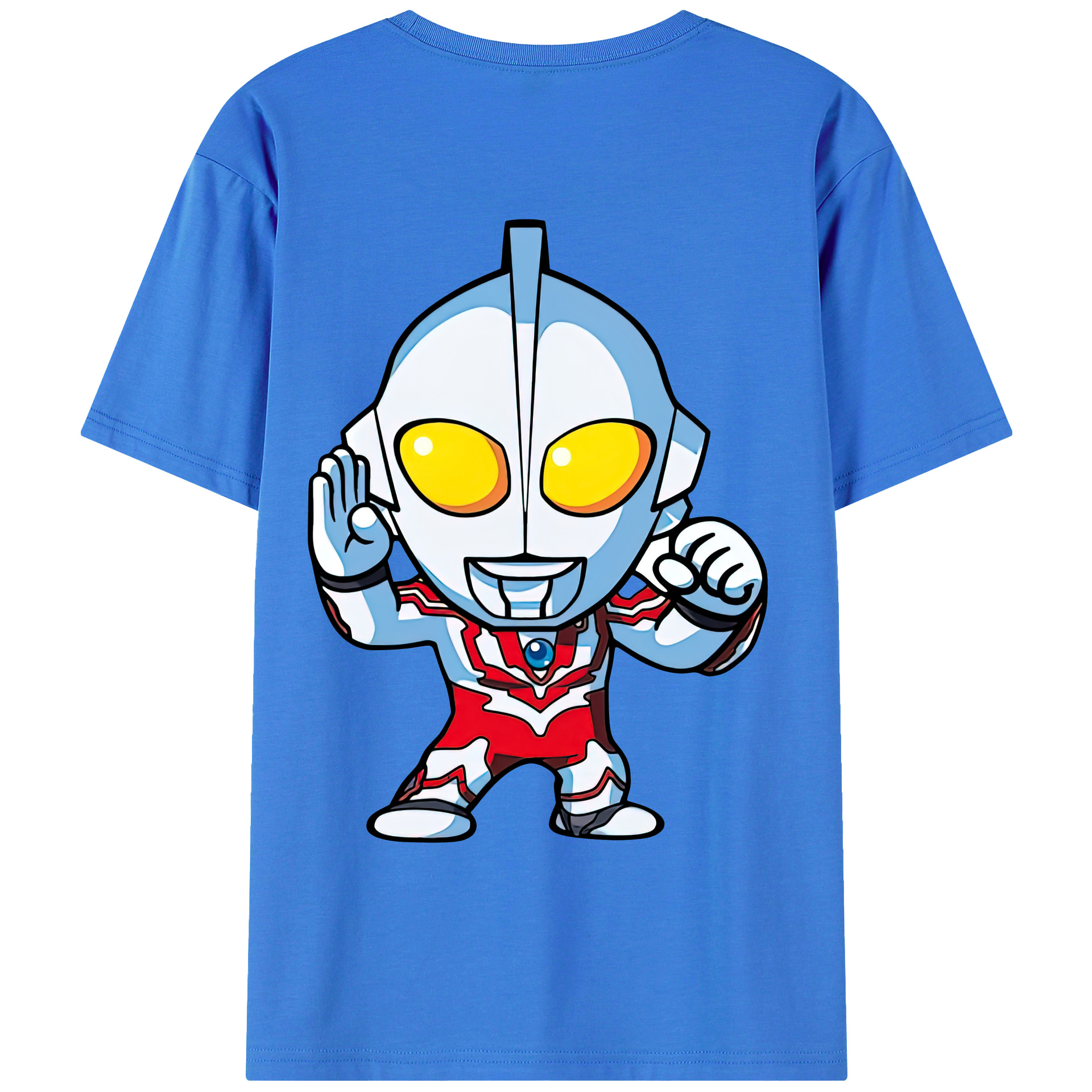 （画像用） ウルトラマン Ultraman 綿100％半袖Tシャツ（背面プリント）