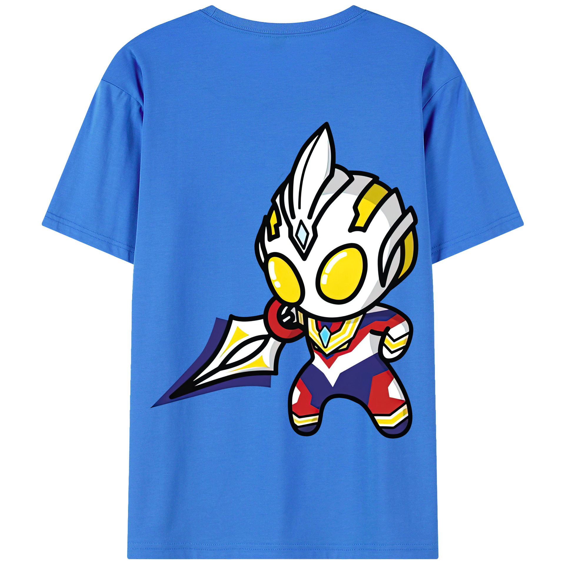 （画像用） ウルトラマン Ultraman 綿100％半袖Tシャツ（背面プリント）
