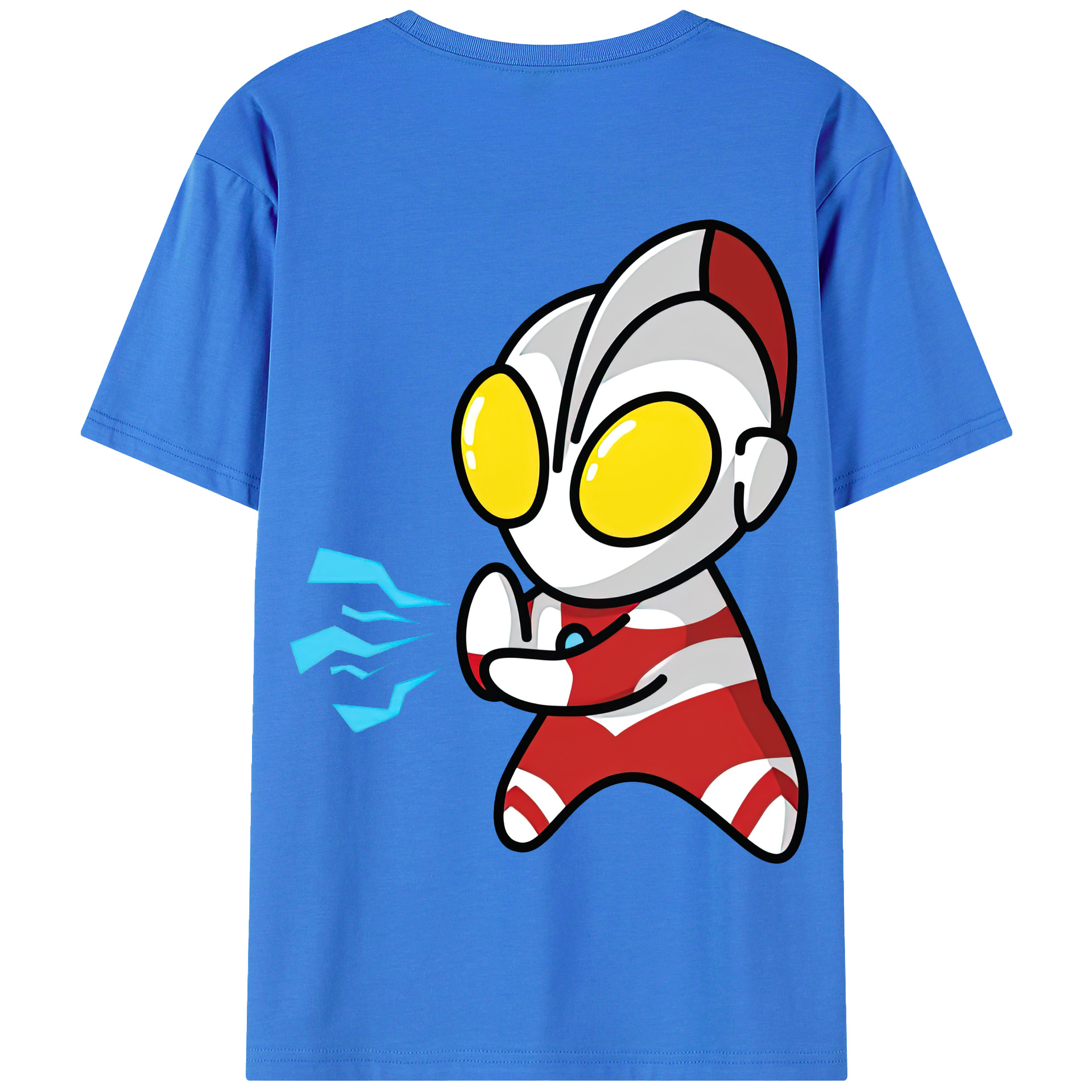 （画像用） ウルトラマン Ultraman 綿100％半袖Tシャツ（背面プリント）