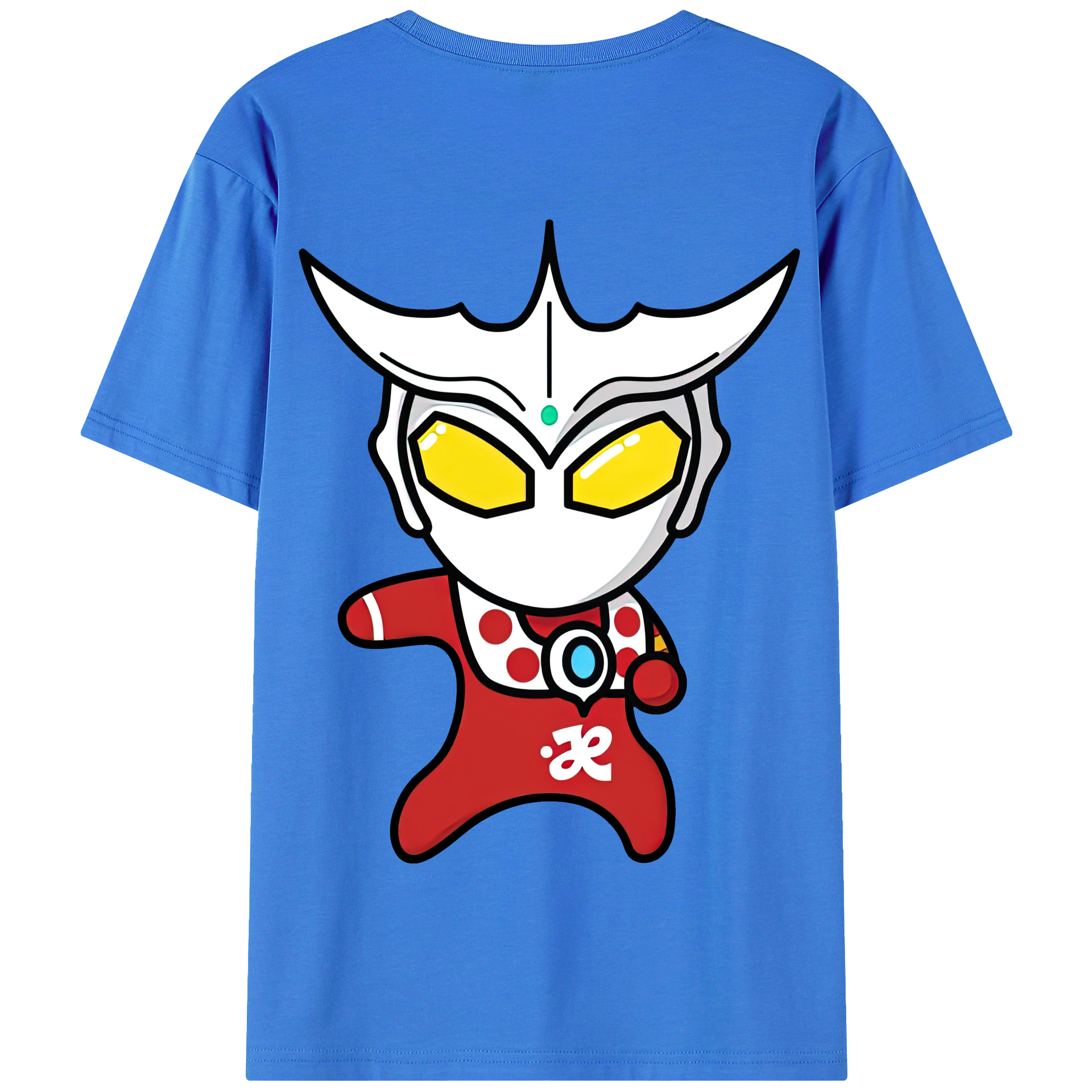 （画像用） ウルトラマン Ultraman 綿100％半袖Tシャツ（背面プリント）