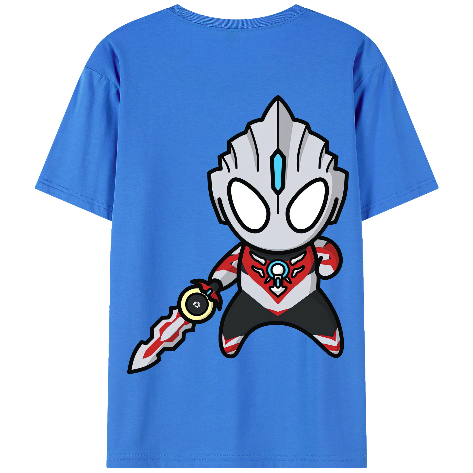 （画像用） ウルトラマン Ultraman 綿100％半袖Tシャツ（背面プリント）