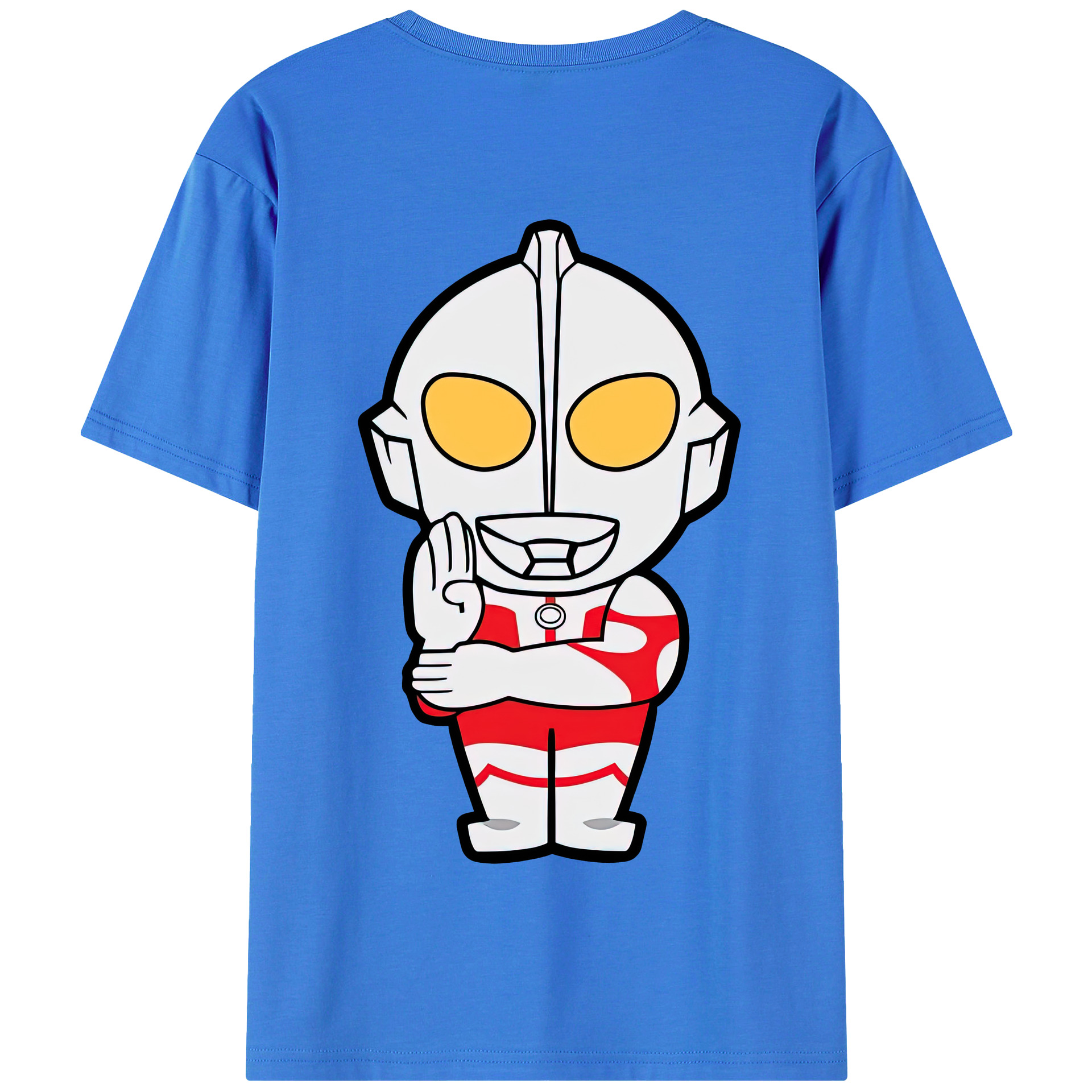 （画像用） ウルトラマン Ultraman 綿100％半袖Tシャツ（背面プリント）