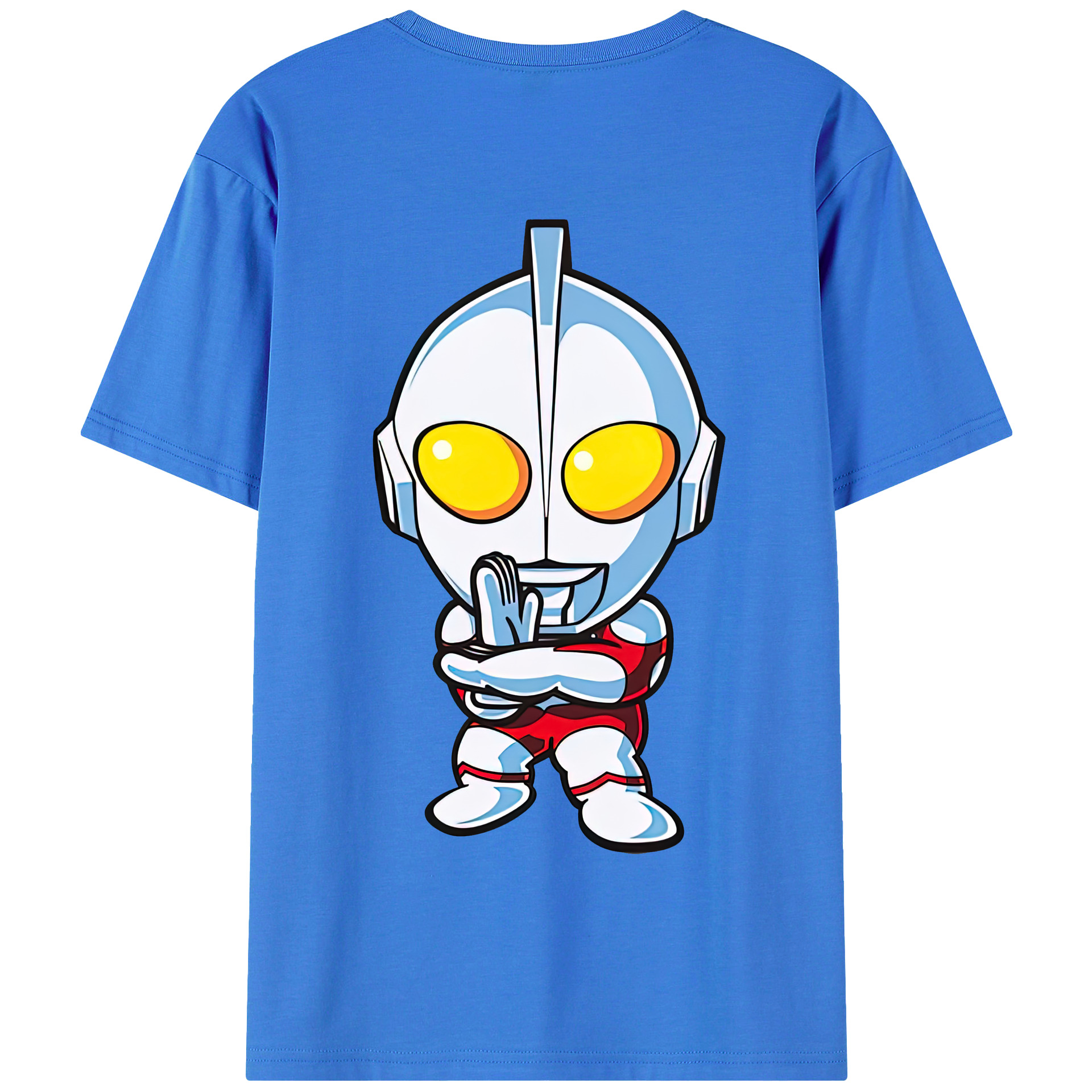 （画像用） ウルトラマン Ultraman 綿100％半袖Tシャツ（背面プリント）