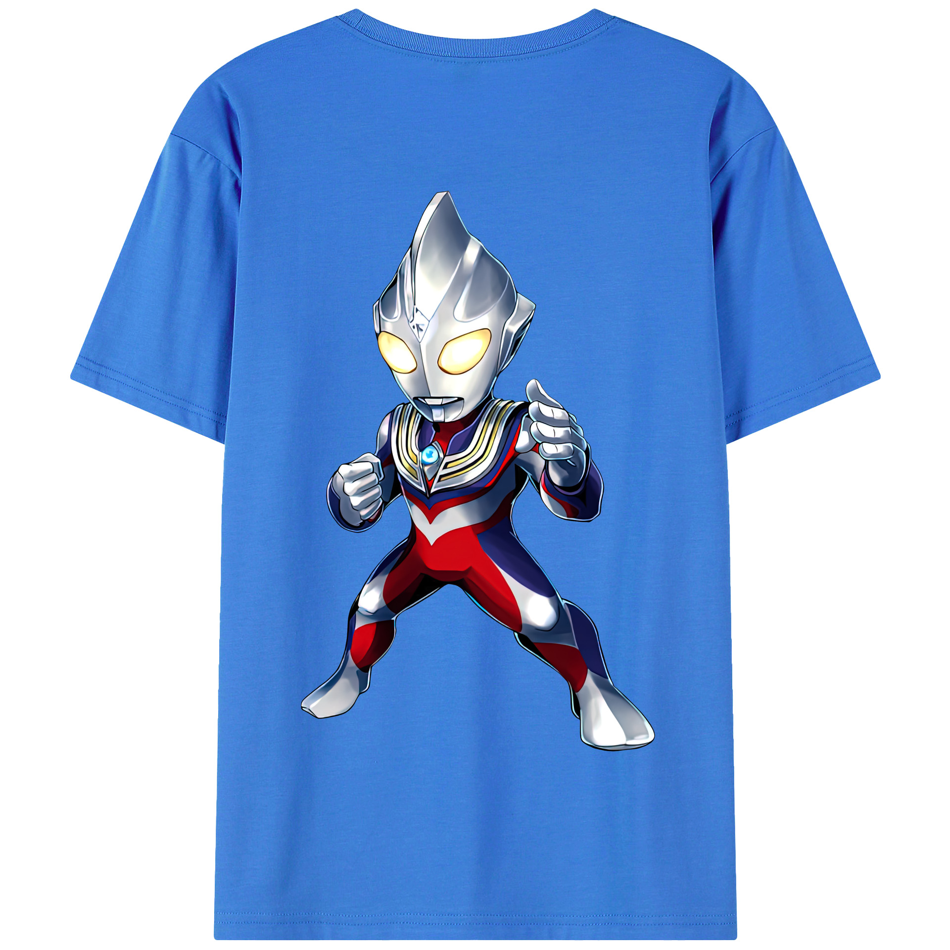 （画像用） ウルトラマン Ultraman 綿100％半袖Tシャツ（背面プリント）