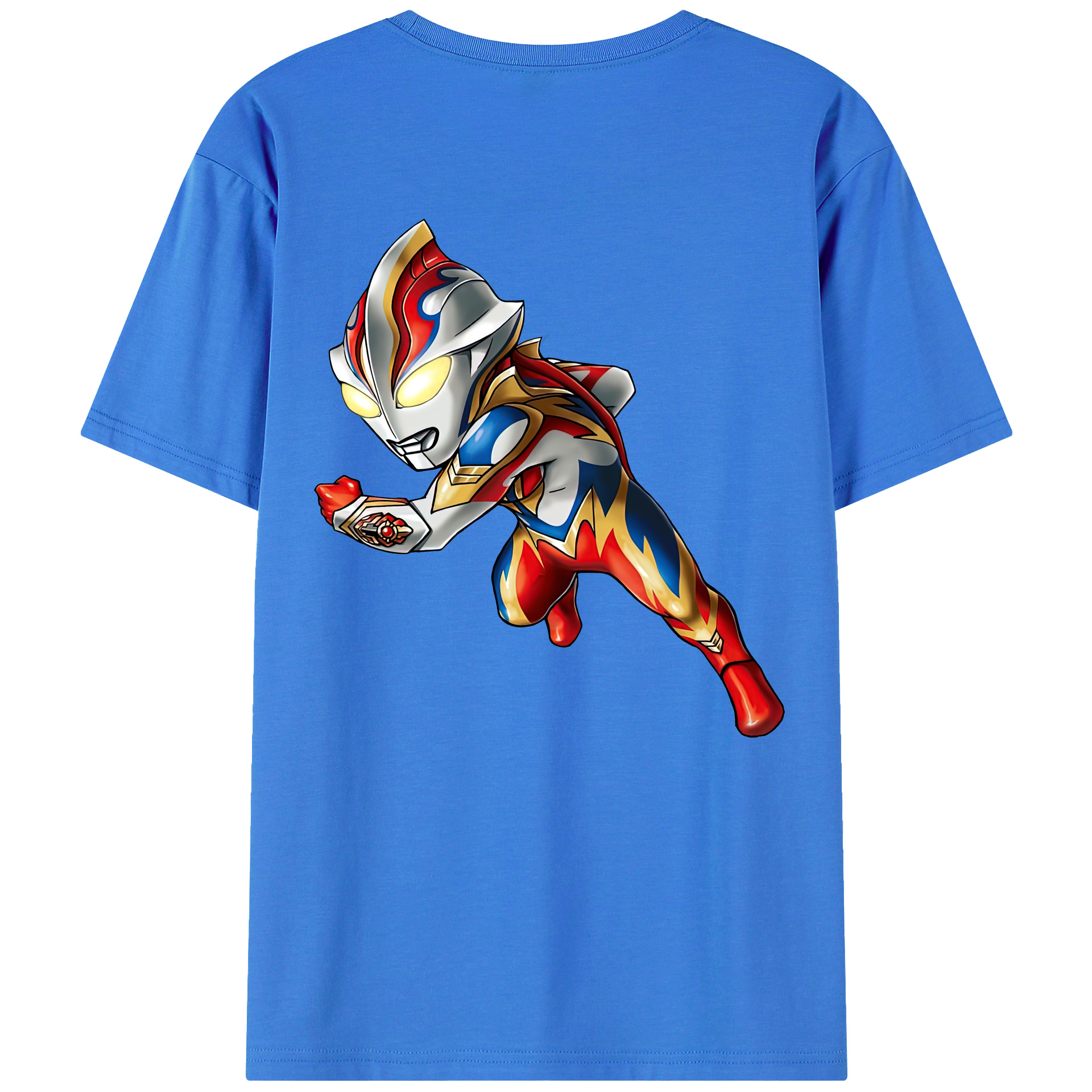 （画像用） ウルトラマン Ultraman 綿100％半袖Tシャツ（背面プリント）