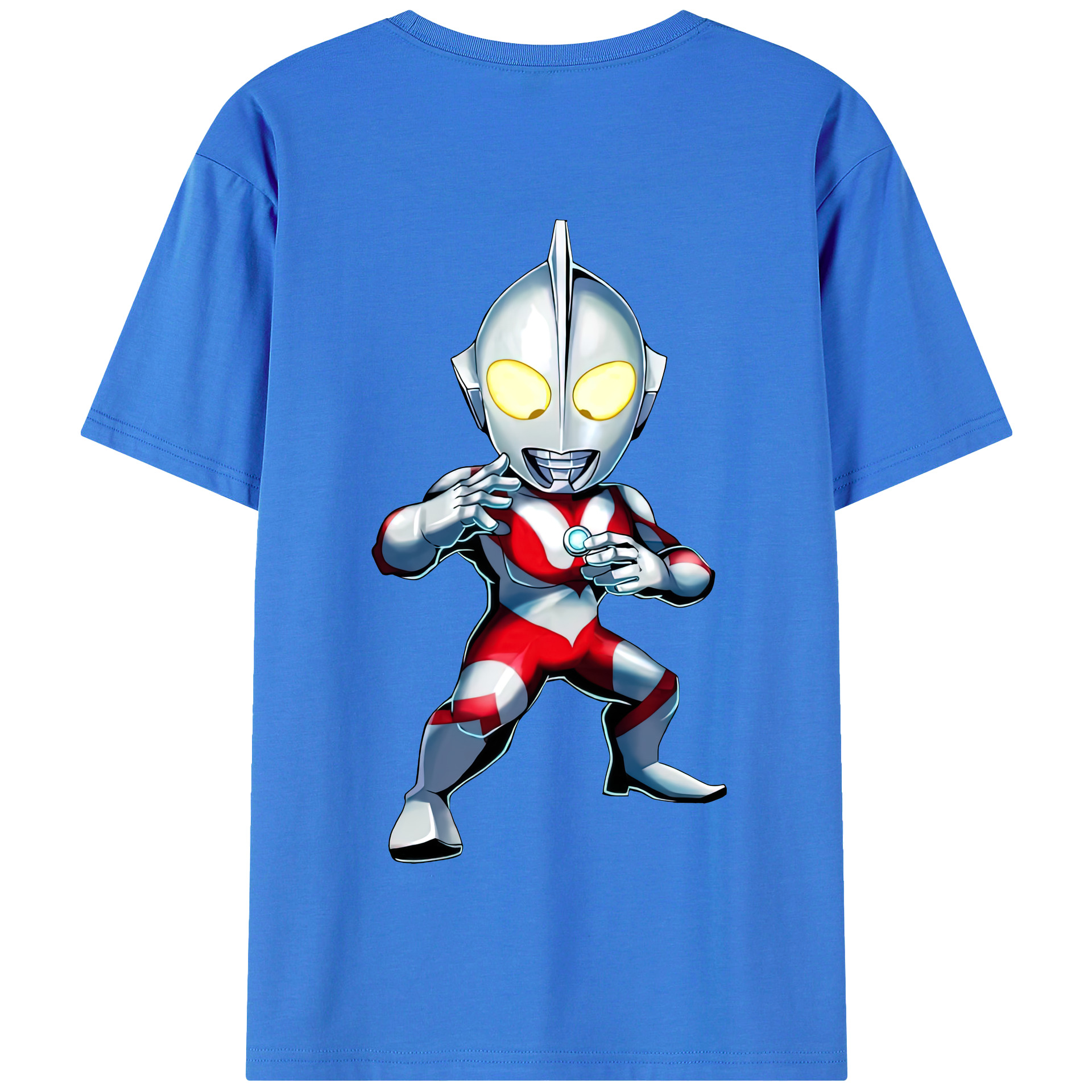 （画像用） ウルトラマン Ultraman 綿100％半袖Tシャツ（背面プリント）