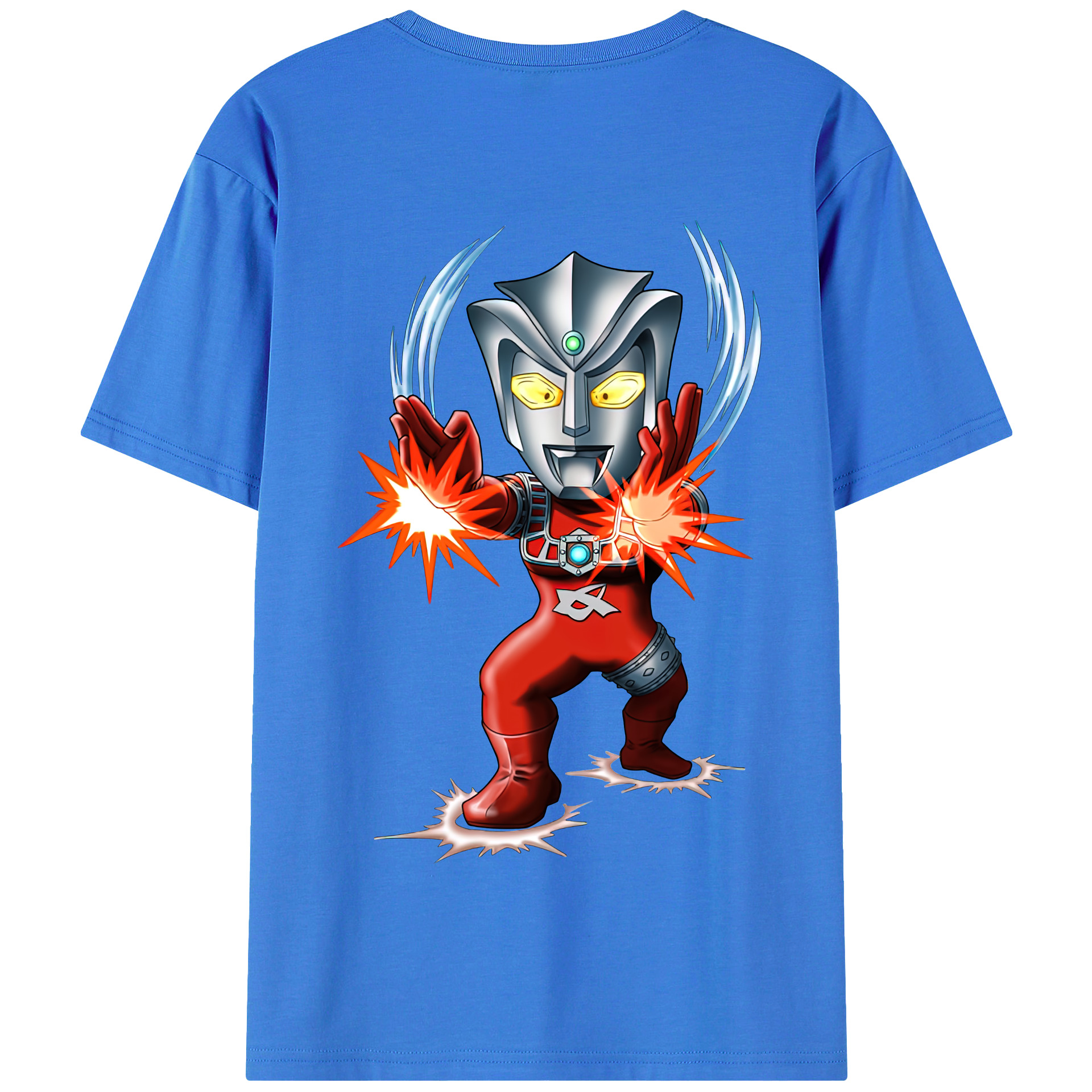 （画像用） ウルトラマン Ultraman 綿100％半袖Tシャツ（背面プリント）