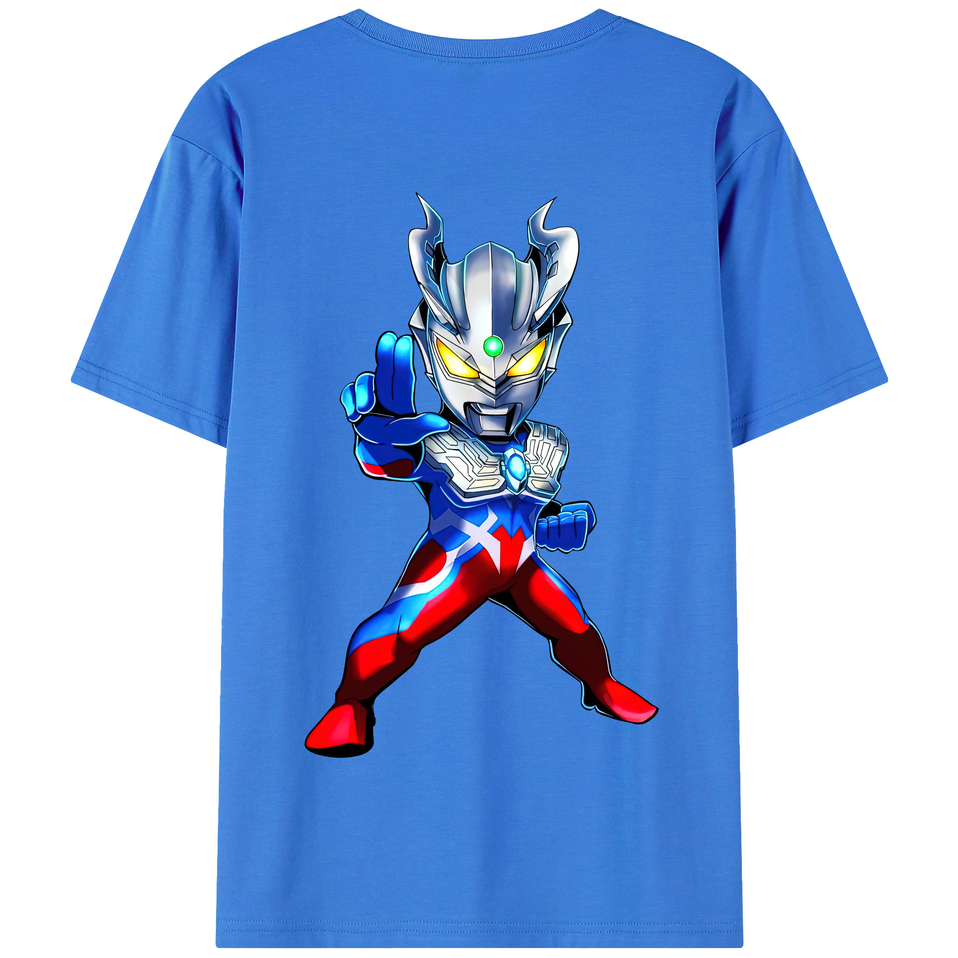 （画像用） ウルトラマン Ultraman 綿100％半袖Tシャツ（背面プリント）