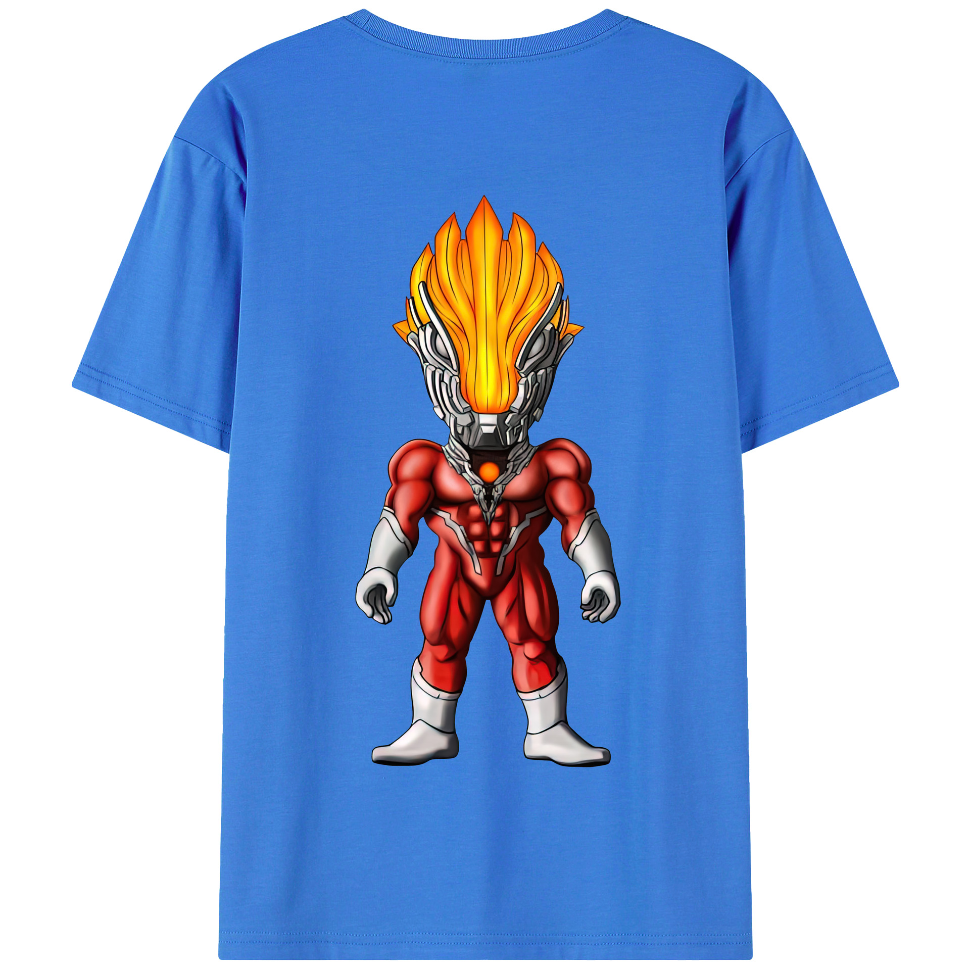 （画像用） ウルトラマン Ultraman 綿100％半袖Tシャツ（背面プリント）