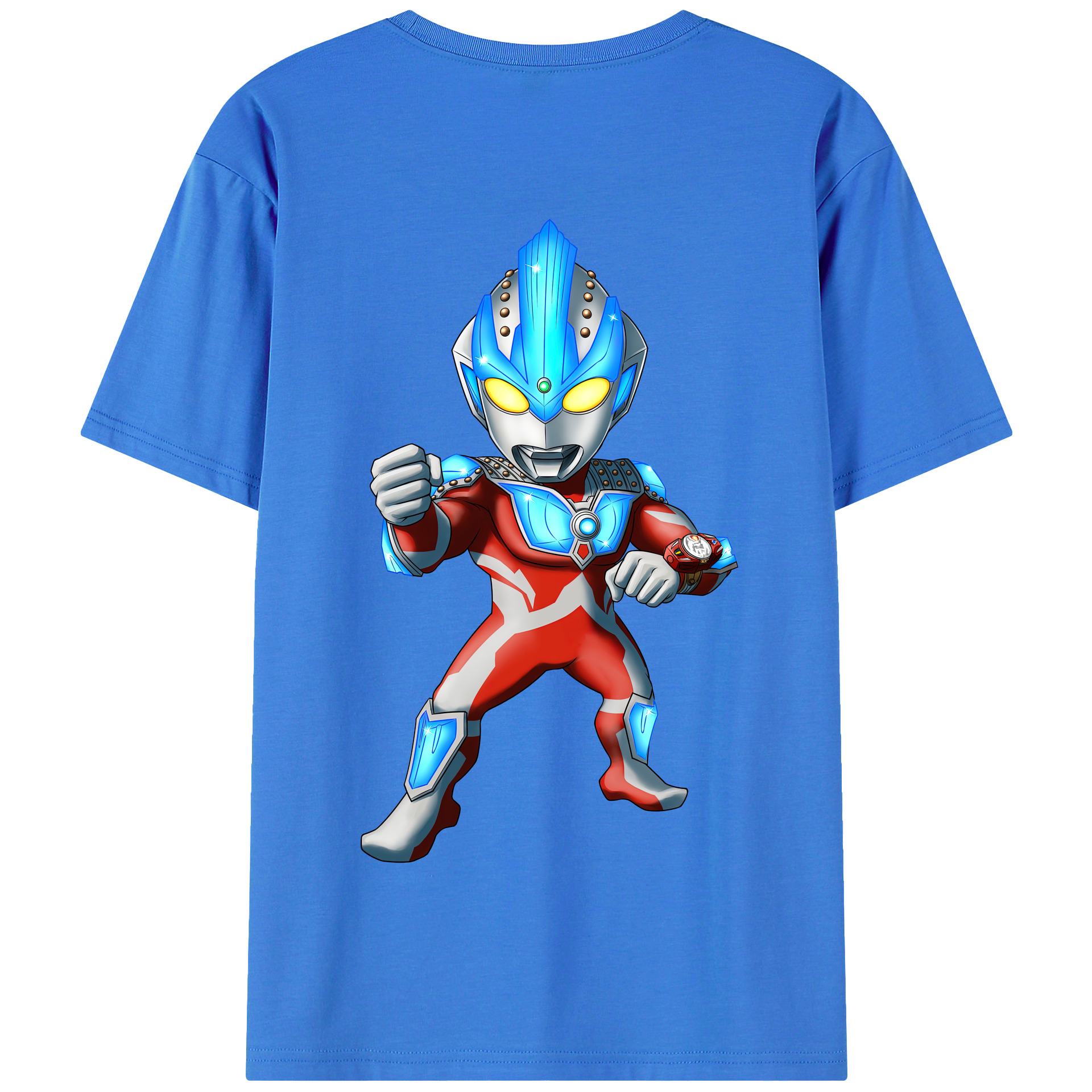 （画像用） ウルトラマン Ultraman 綿100％半袖Tシャツ（背面プリント）