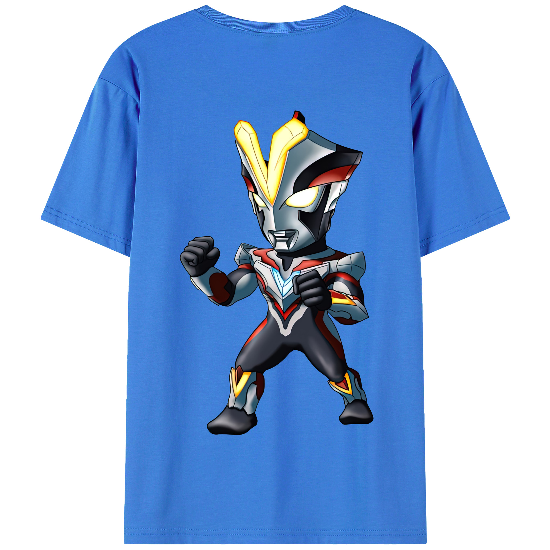 （画像用） ウルトラマン Ultraman 綿100％半袖Tシャツ（背面プリント）