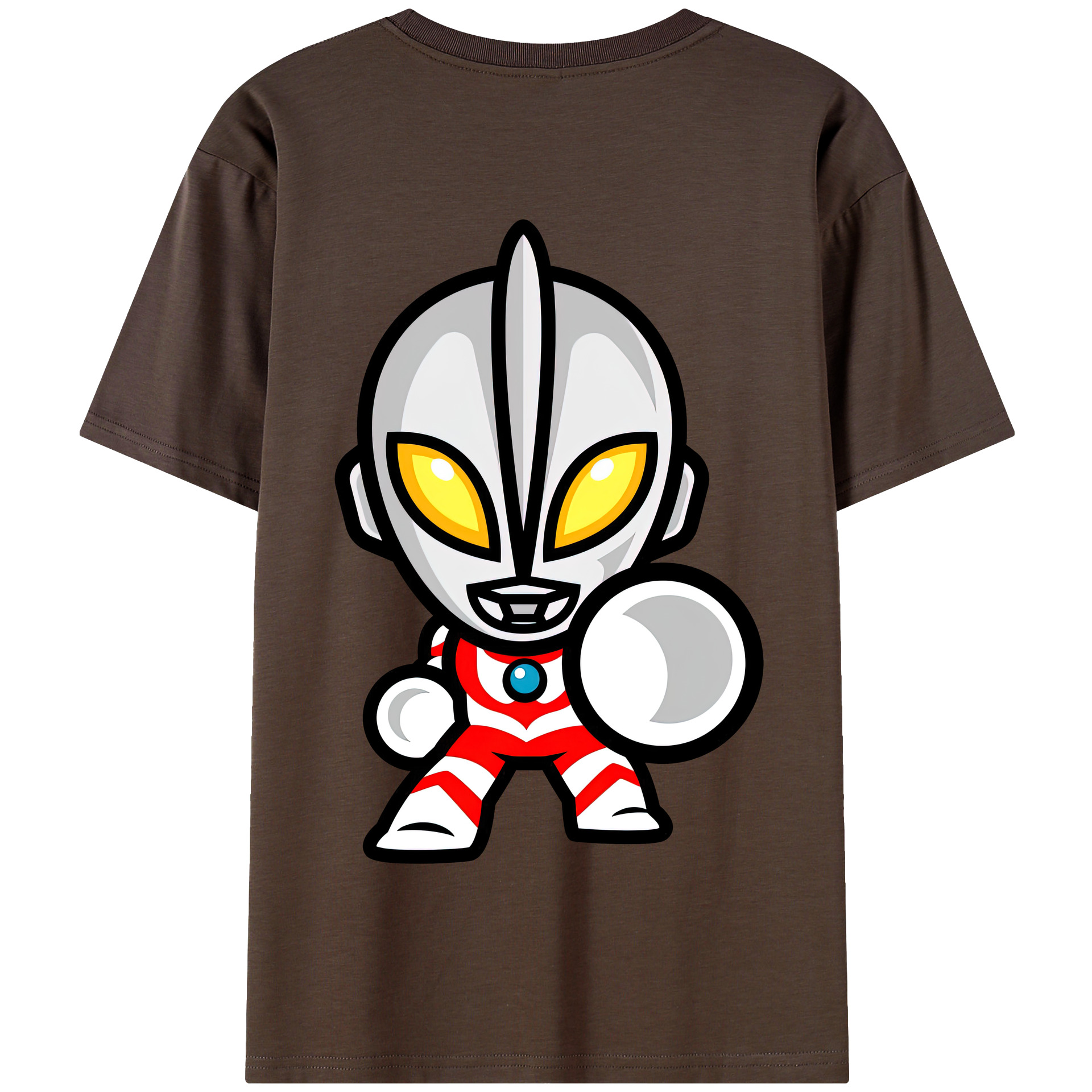 （画像用） ウルトラマン Ultraman 綿100％半袖Tシャツ（背面プリント）