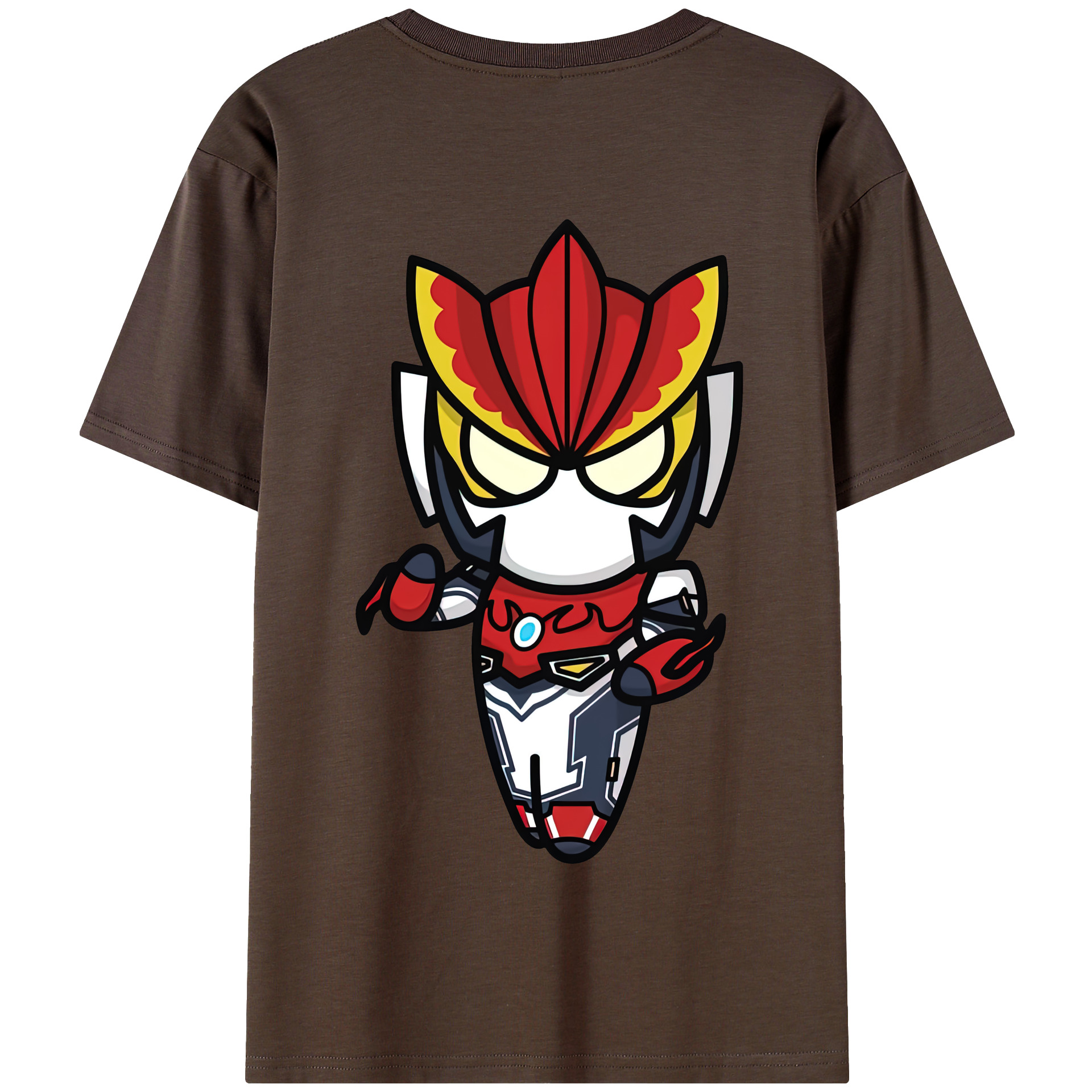 （画像用） ウルトラマン Ultraman 綿100％半袖Tシャツ（背面プリント）