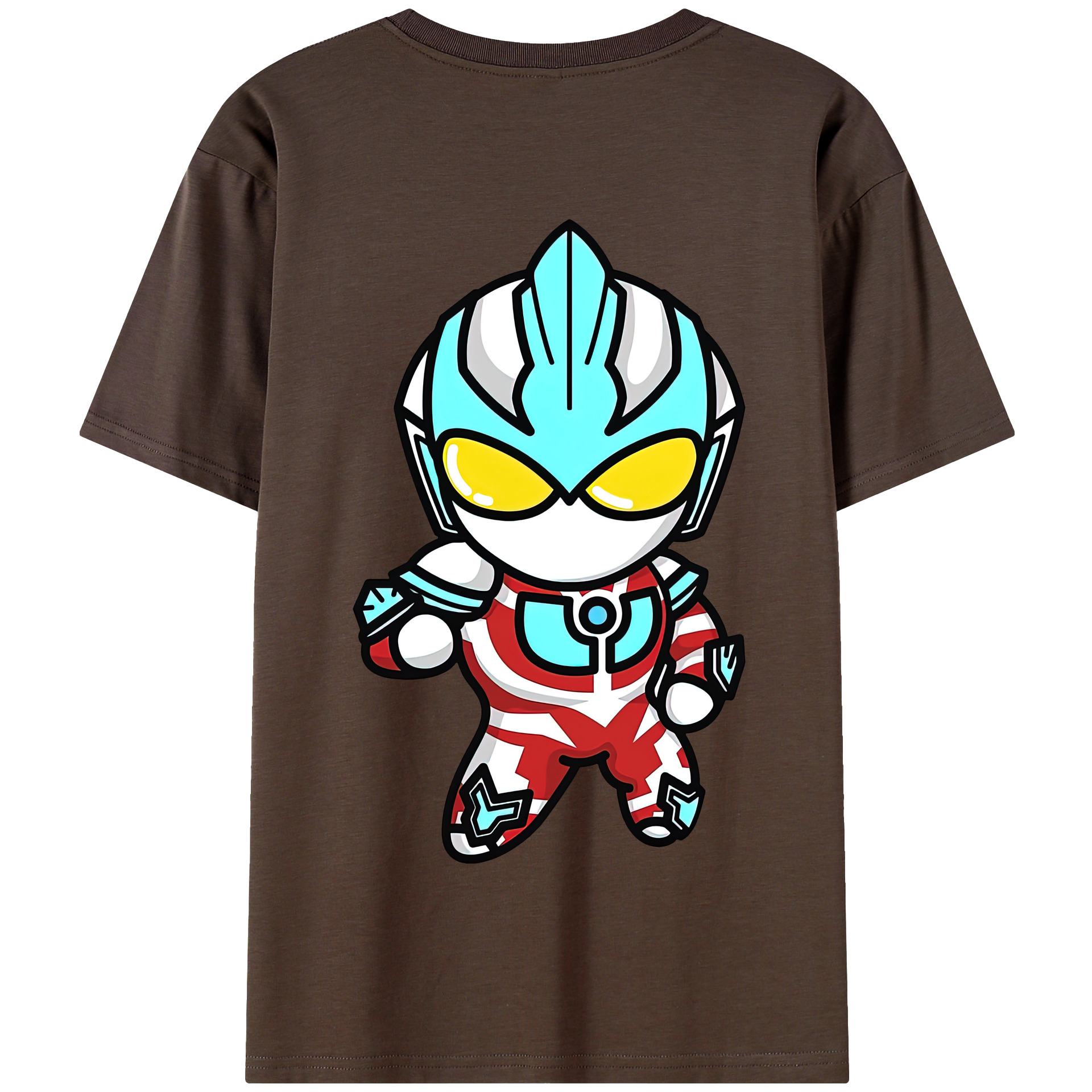 （画像用） ウルトラマン Ultraman 綿100％半袖Tシャツ（背面プリント）