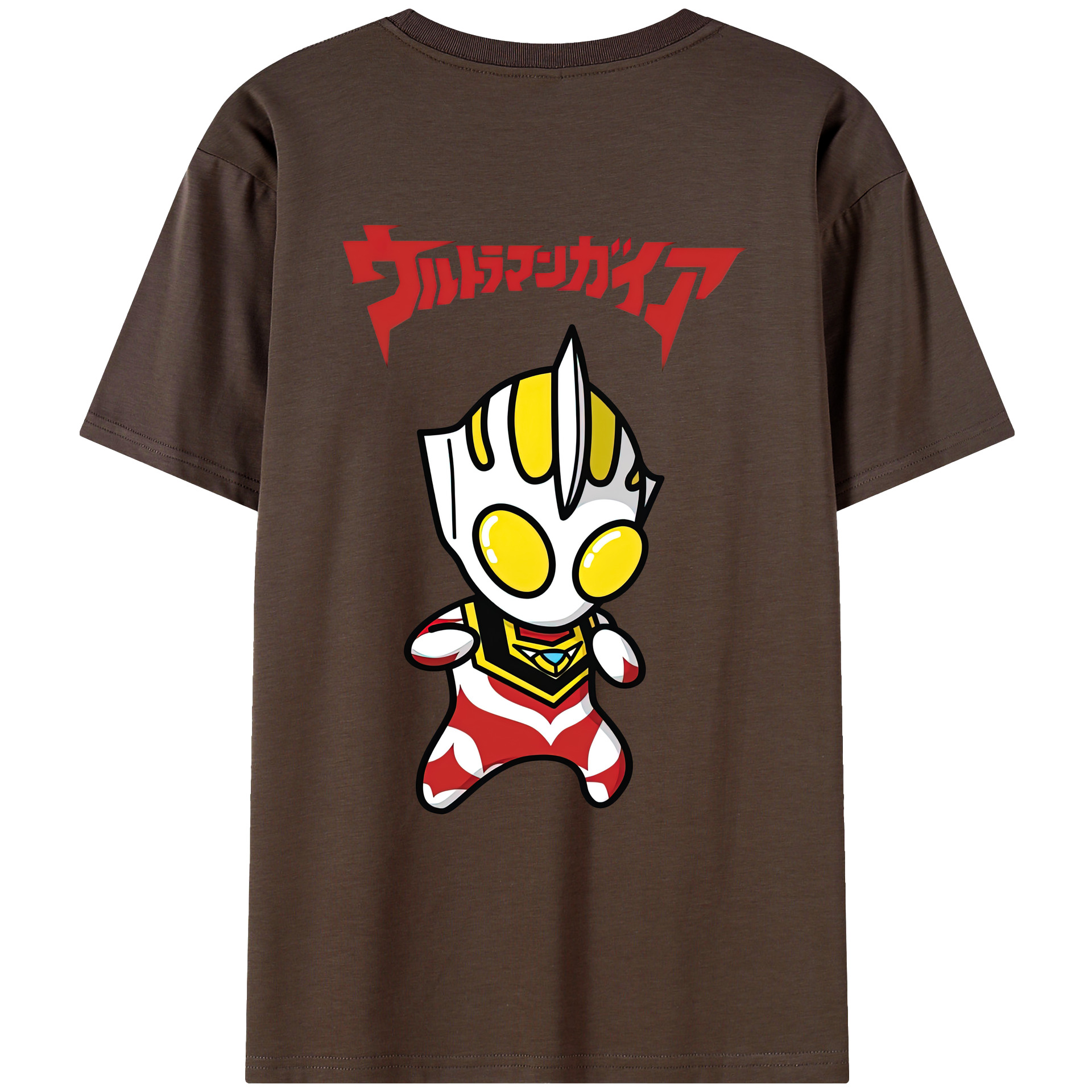（画像用） ウルトラマン Ultraman 綿100％半袖Tシャツ（背面プリント）