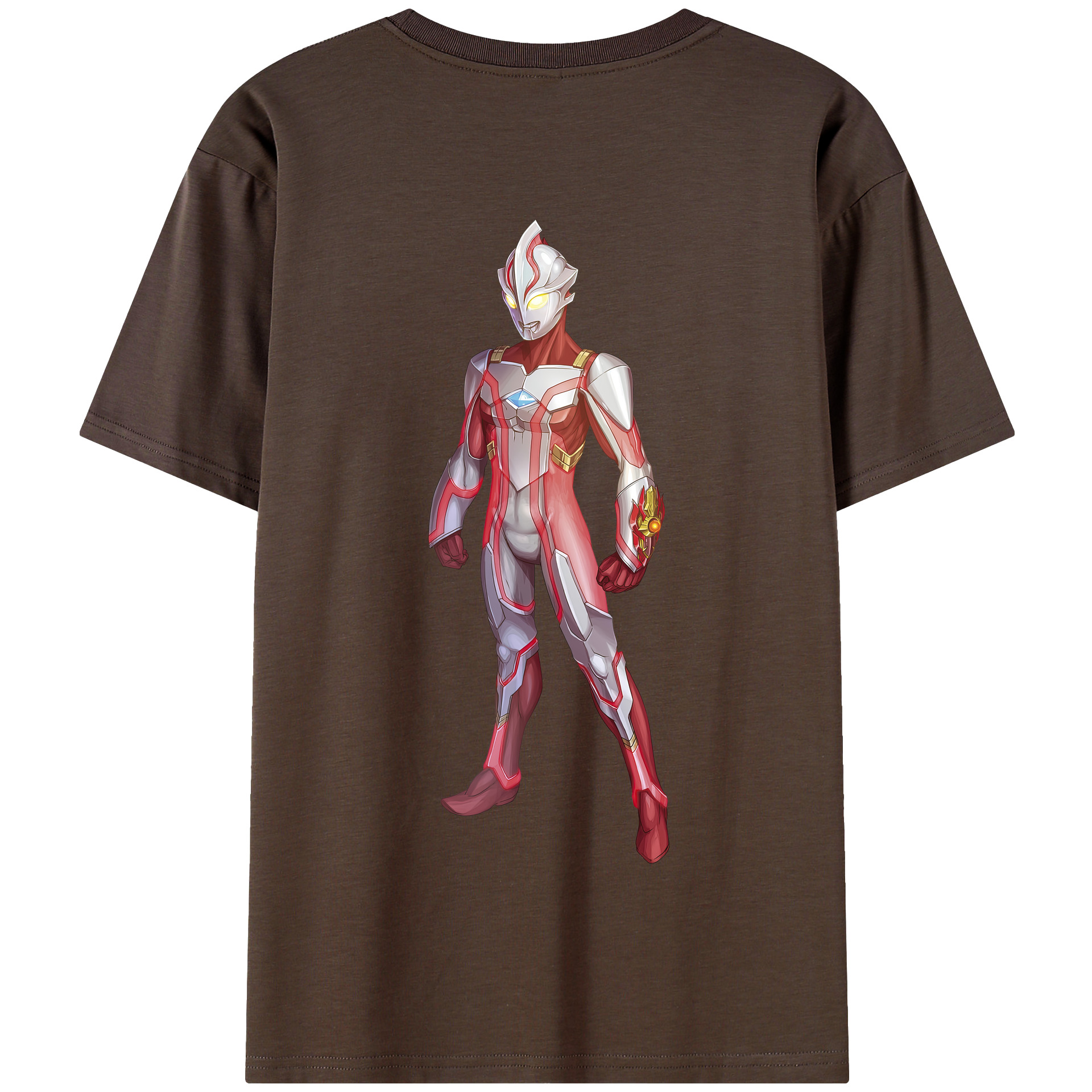 （画像用） ウルトラマン Ultraman 綿100％半袖Tシャツ（背面プリント）