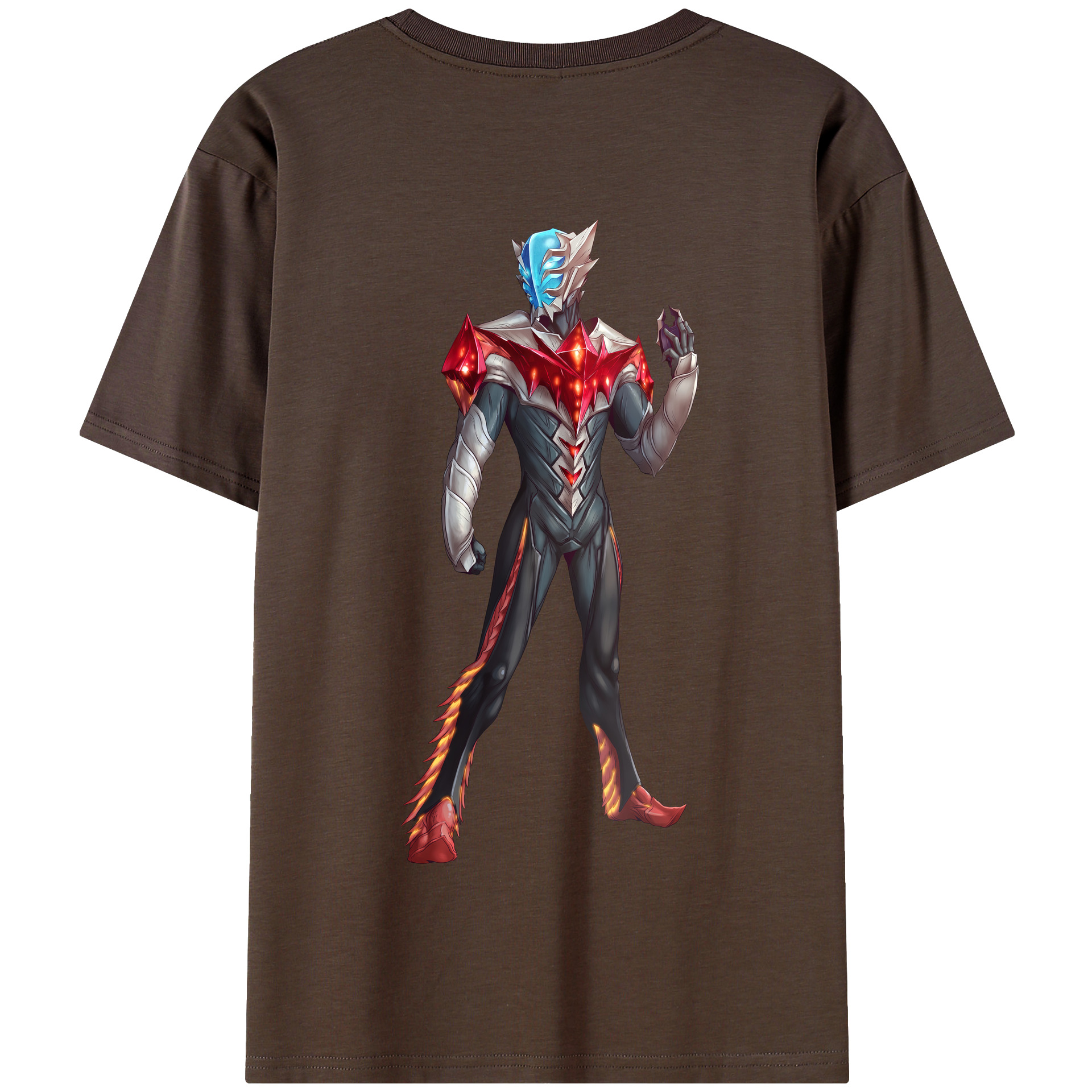 （画像用） ウルトラマン Ultraman 綿100％半袖Tシャツ（背面プリント）