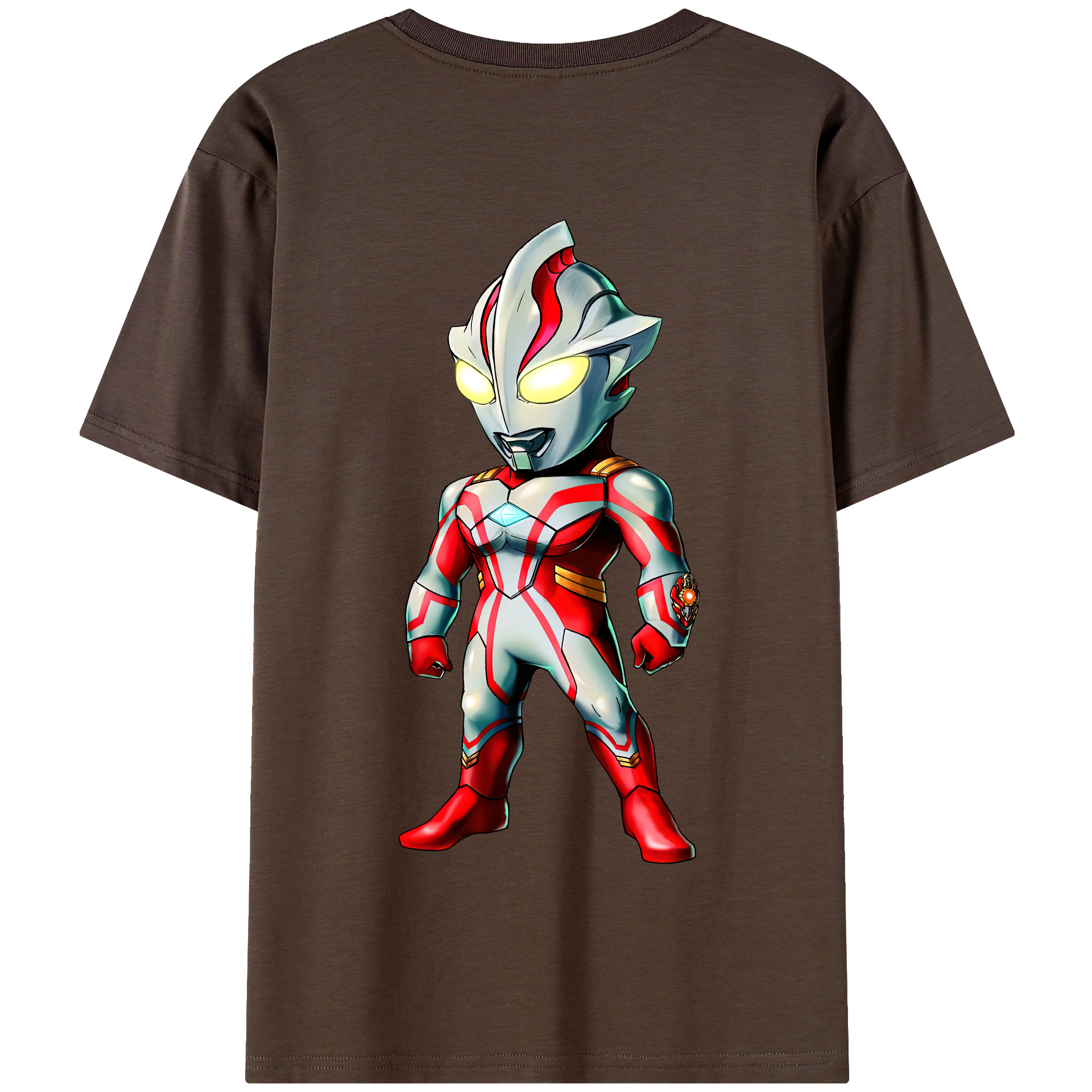 （画像用） ウルトラマン Ultraman 綿100％半袖Tシャツ（背面プリント）