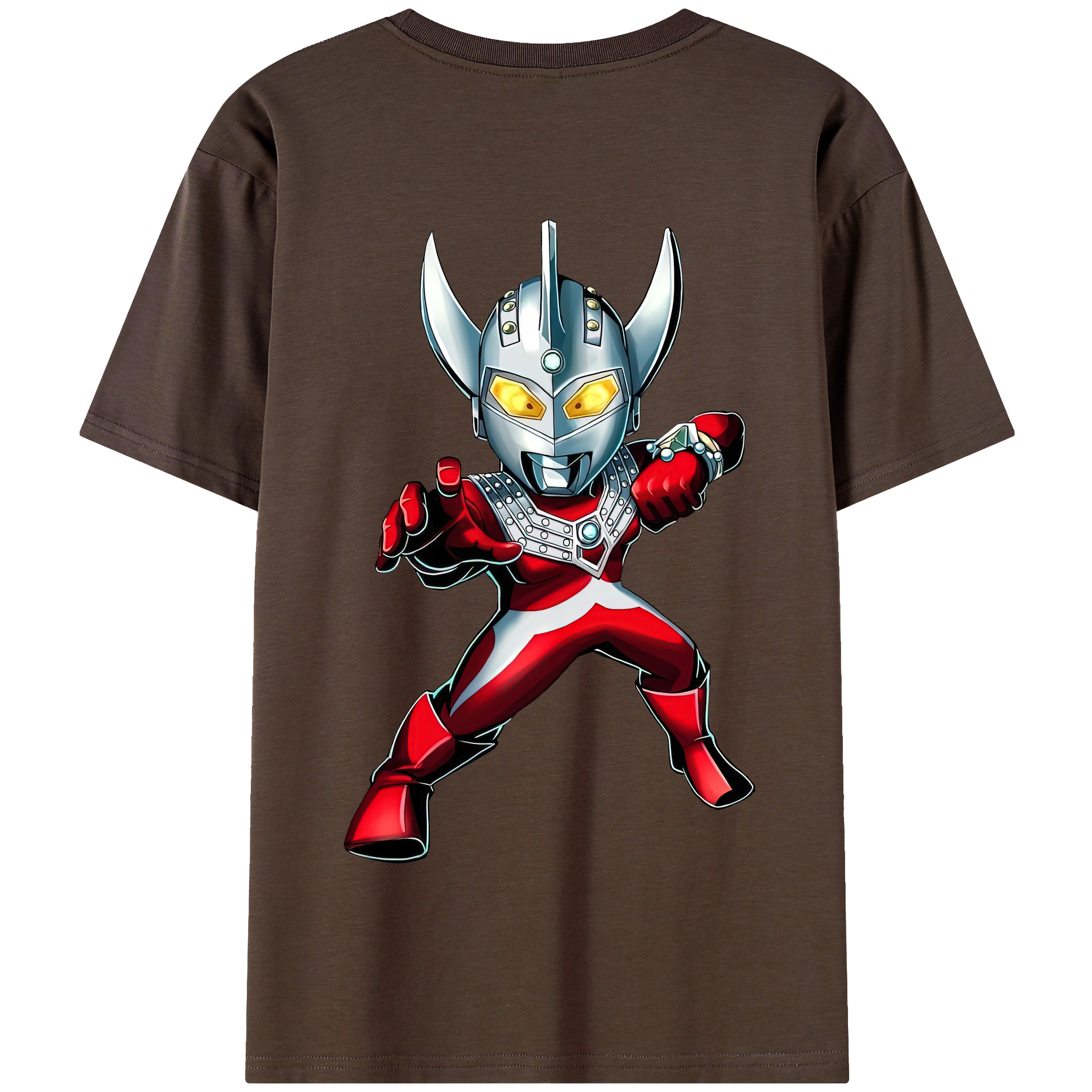 （画像用） ウルトラマン Ultraman 綿100％半袖Tシャツ（背面プリント）