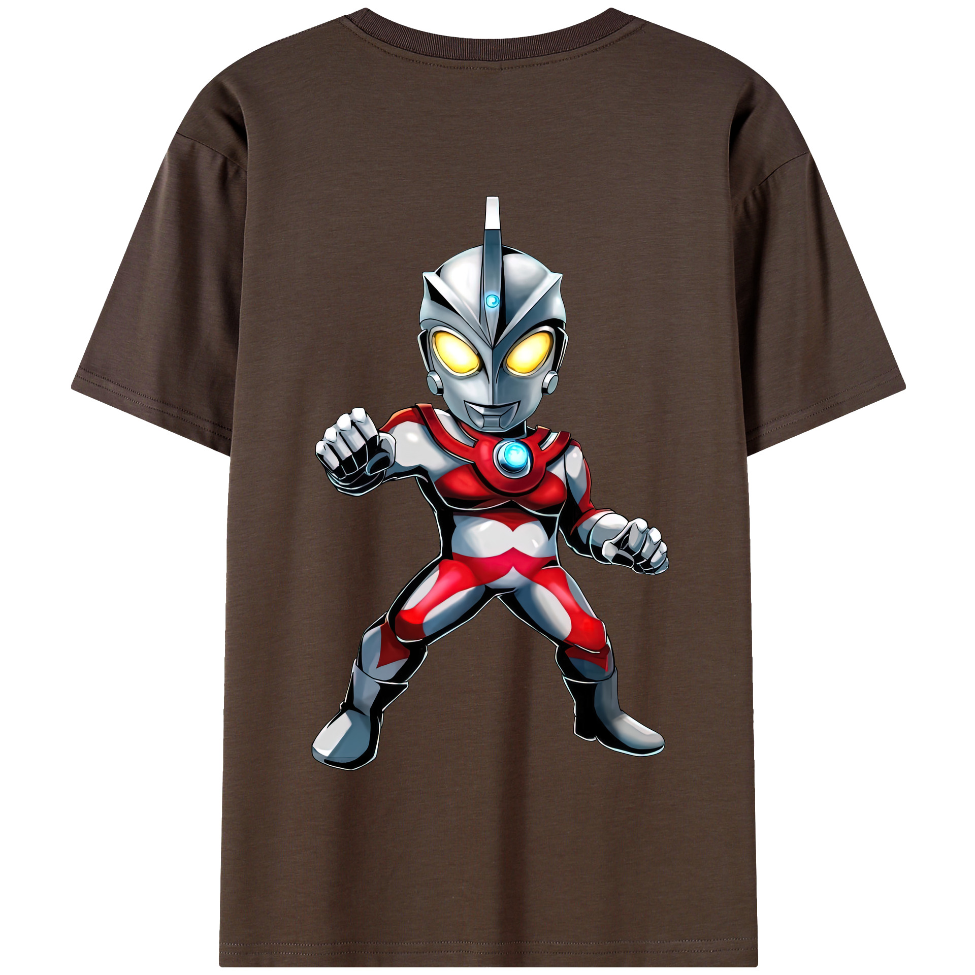 （画像用） ウルトラマン Ultraman 綿100％半袖Tシャツ（背面プリント）