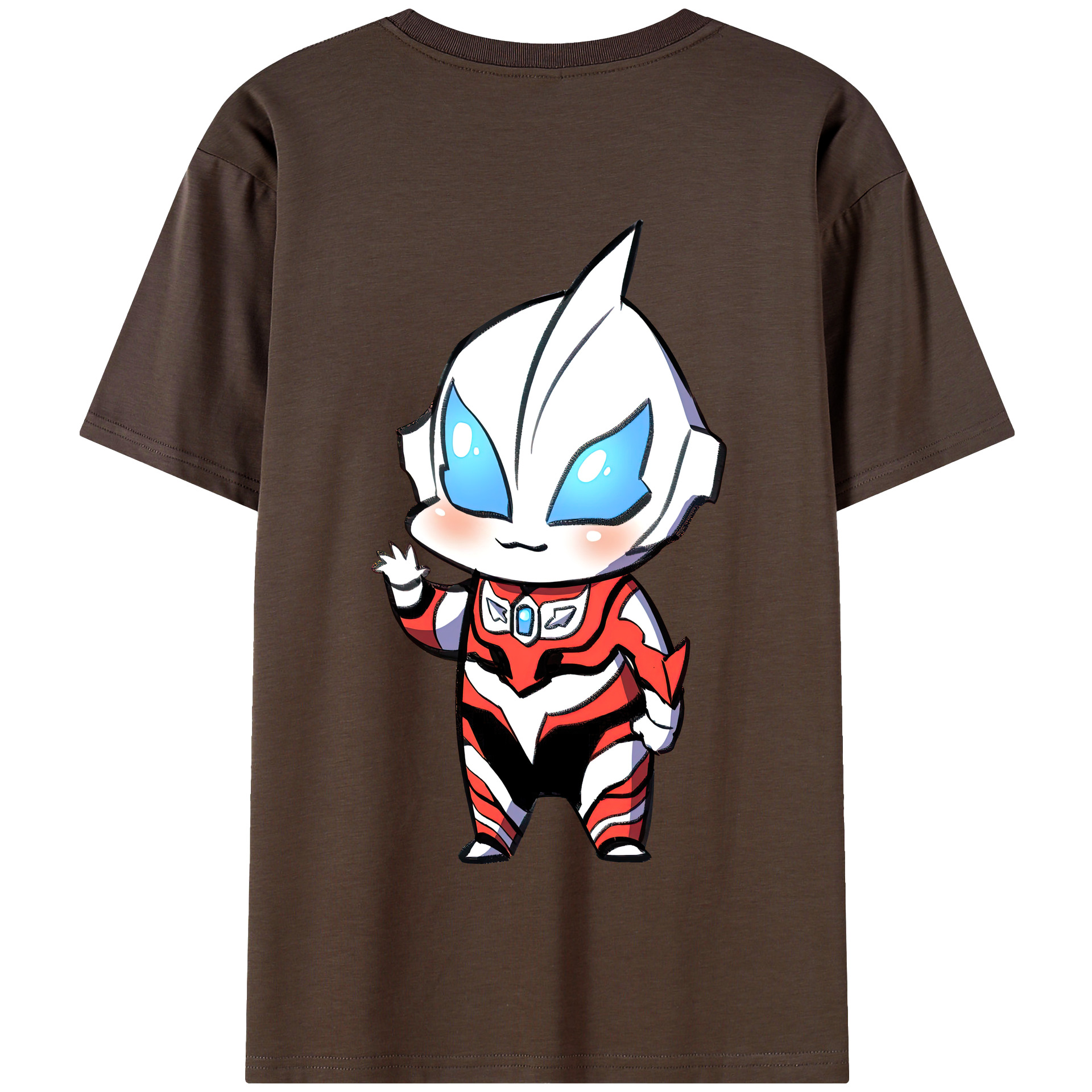 （画像用） ウルトラマン Ultraman 綿100％半袖Tシャツ（背面プリント）