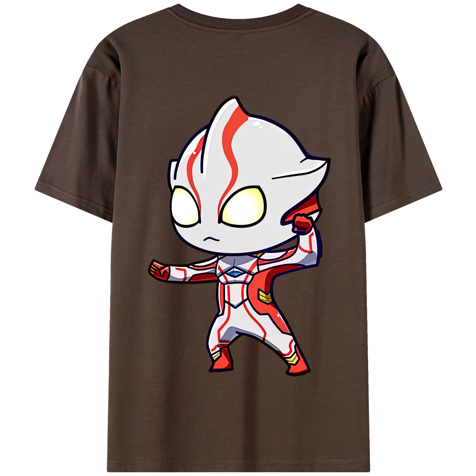 （画像用） ウルトラマン Ultraman 綿100％半袖Tシャツ（背面プリント）