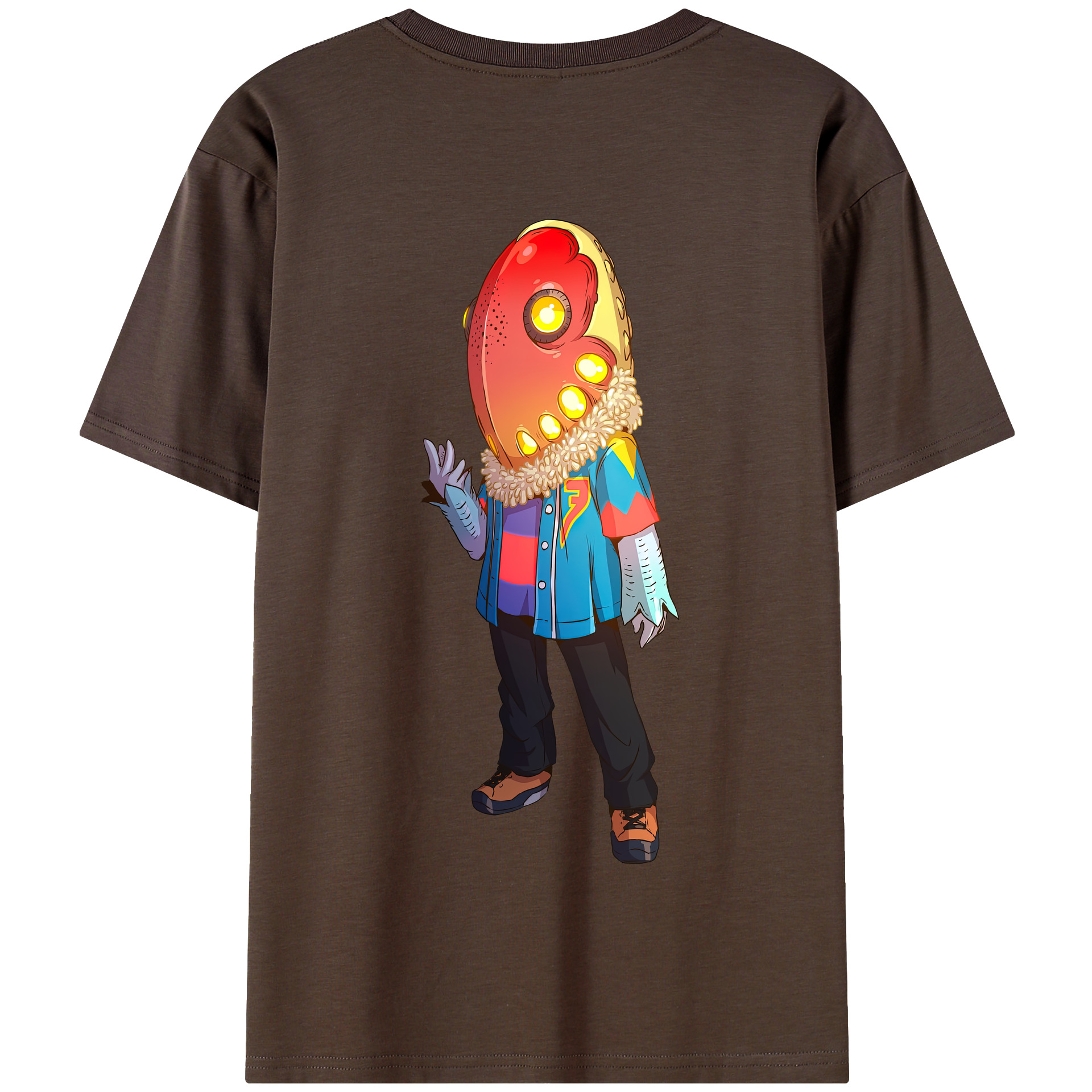 （画像用） ウルトラマン Ultraman 綿100％半袖Tシャツ（背面プリント）