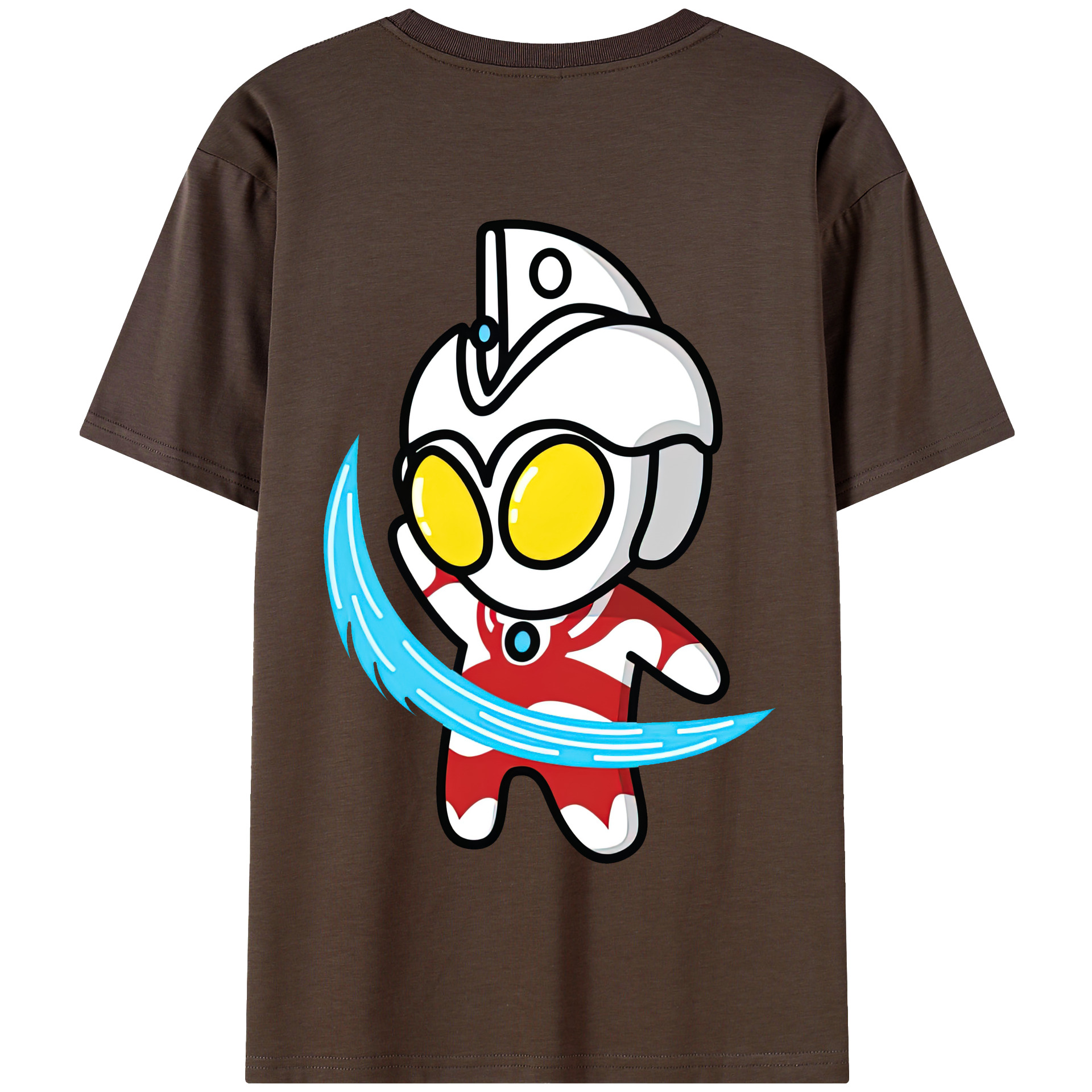 （画像用） ウルトラマン Ultraman 綿100％半袖Tシャツ（背面プリント）