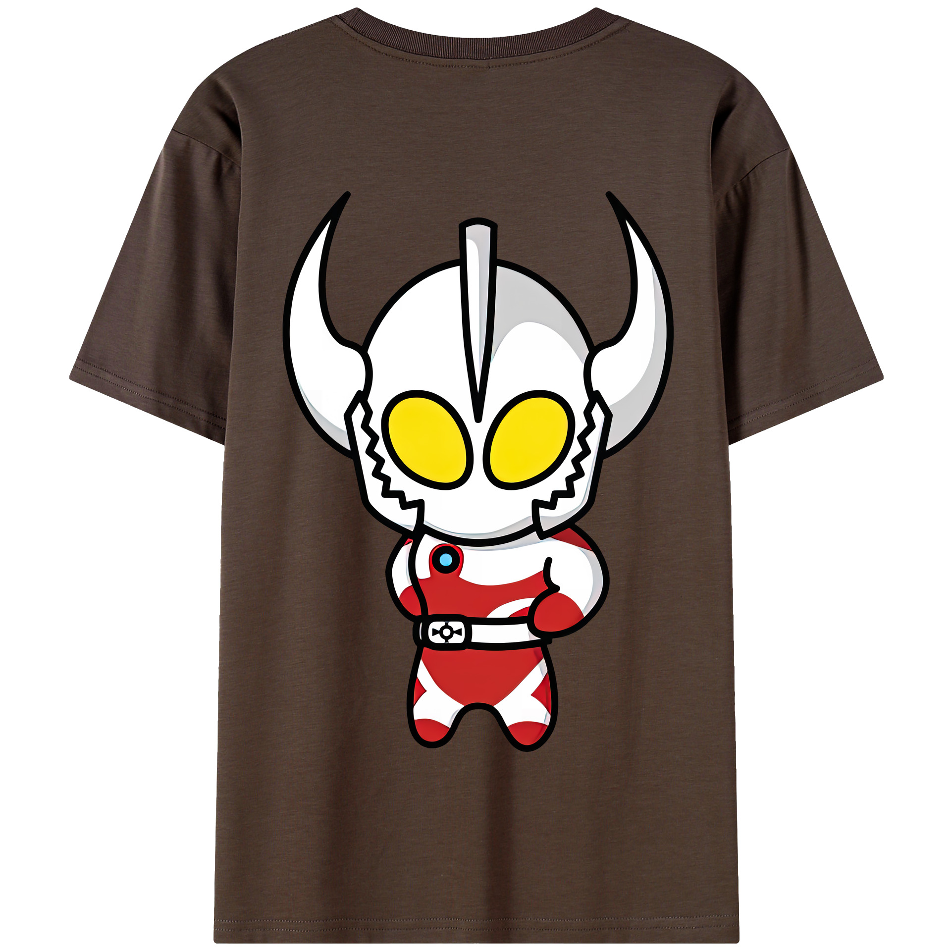 （画像用） ウルトラマン Ultraman 綿100％半袖Tシャツ（背面プリント）