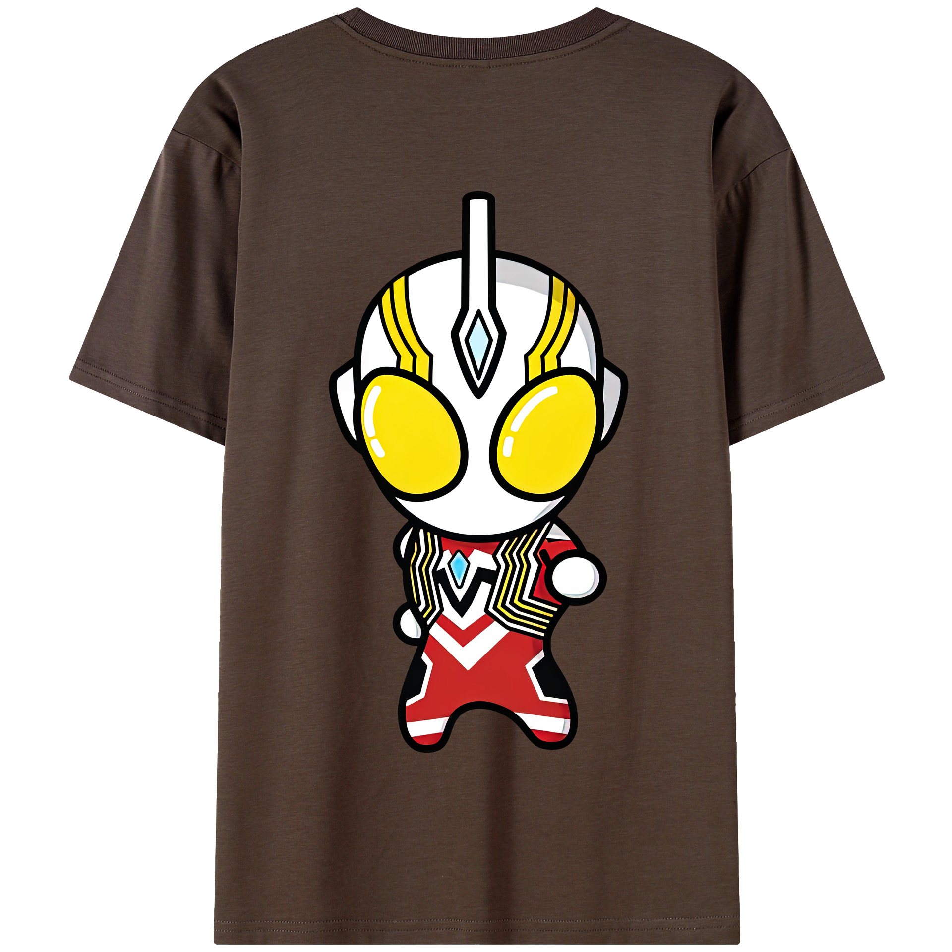 （画像用） ウルトラマン Ultraman 綿100％半袖Tシャツ（背面プリント）