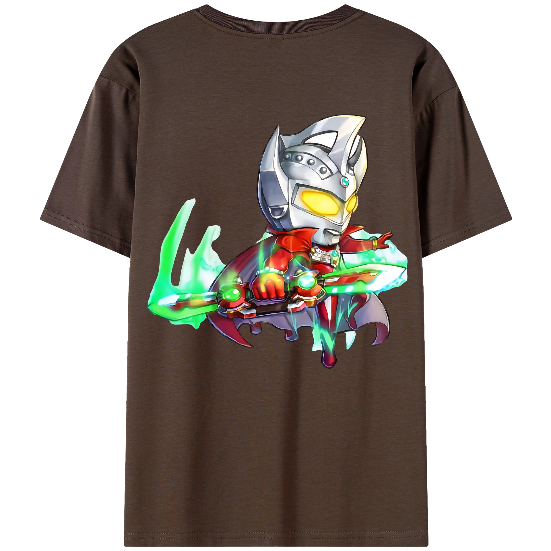 （画像用） ウルトラマン Ultraman 綿100％半袖Tシャツ（背面プリント）