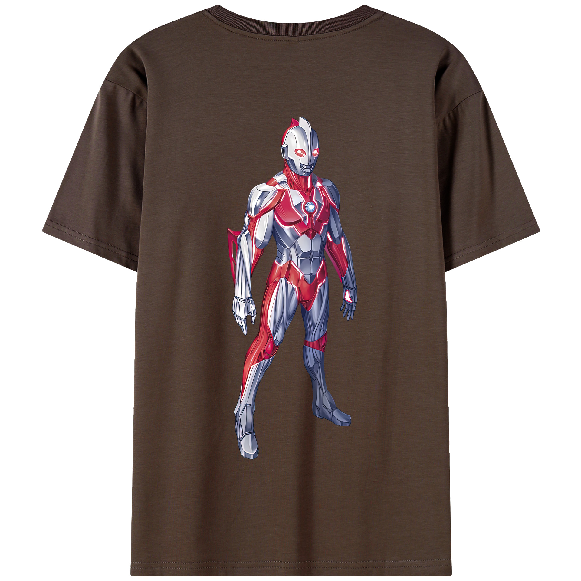 （画像用） ウルトラマン Ultraman 綿100％半袖Tシャツ（背面プリント）