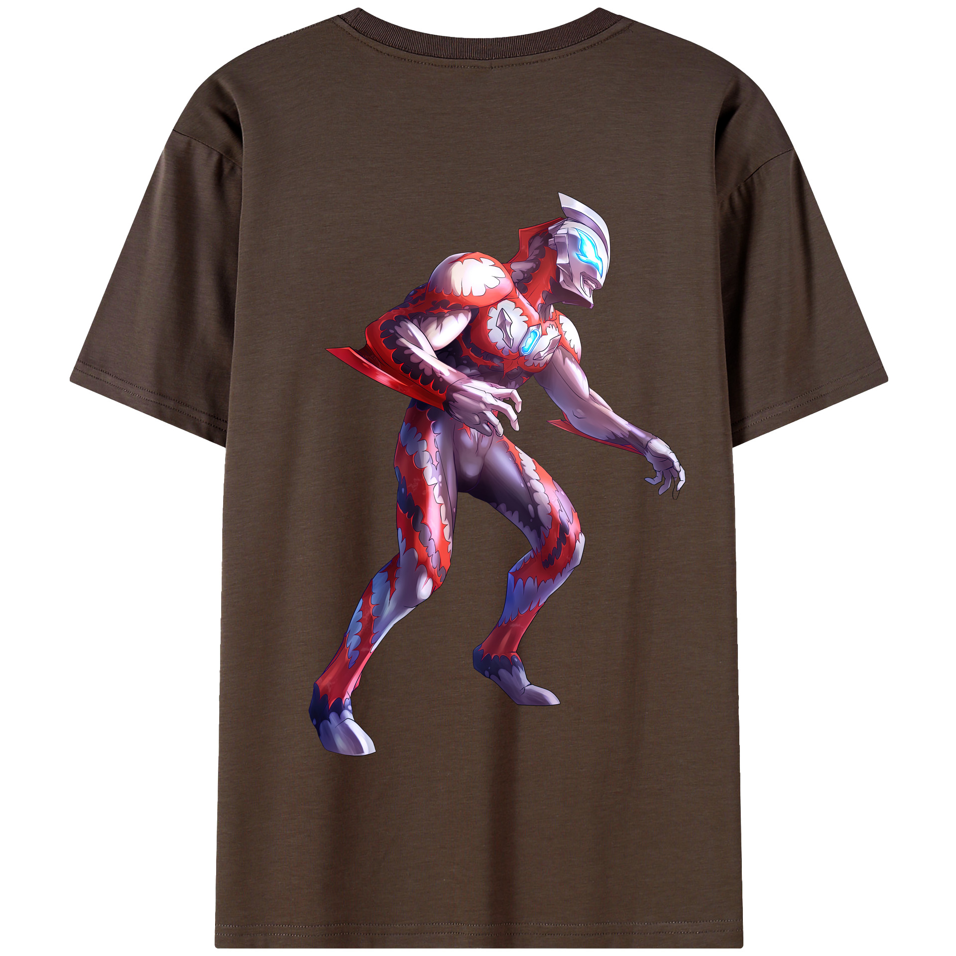（画像用） ウルトラマン Ultraman 綿100％半袖Tシャツ（背面プリント）