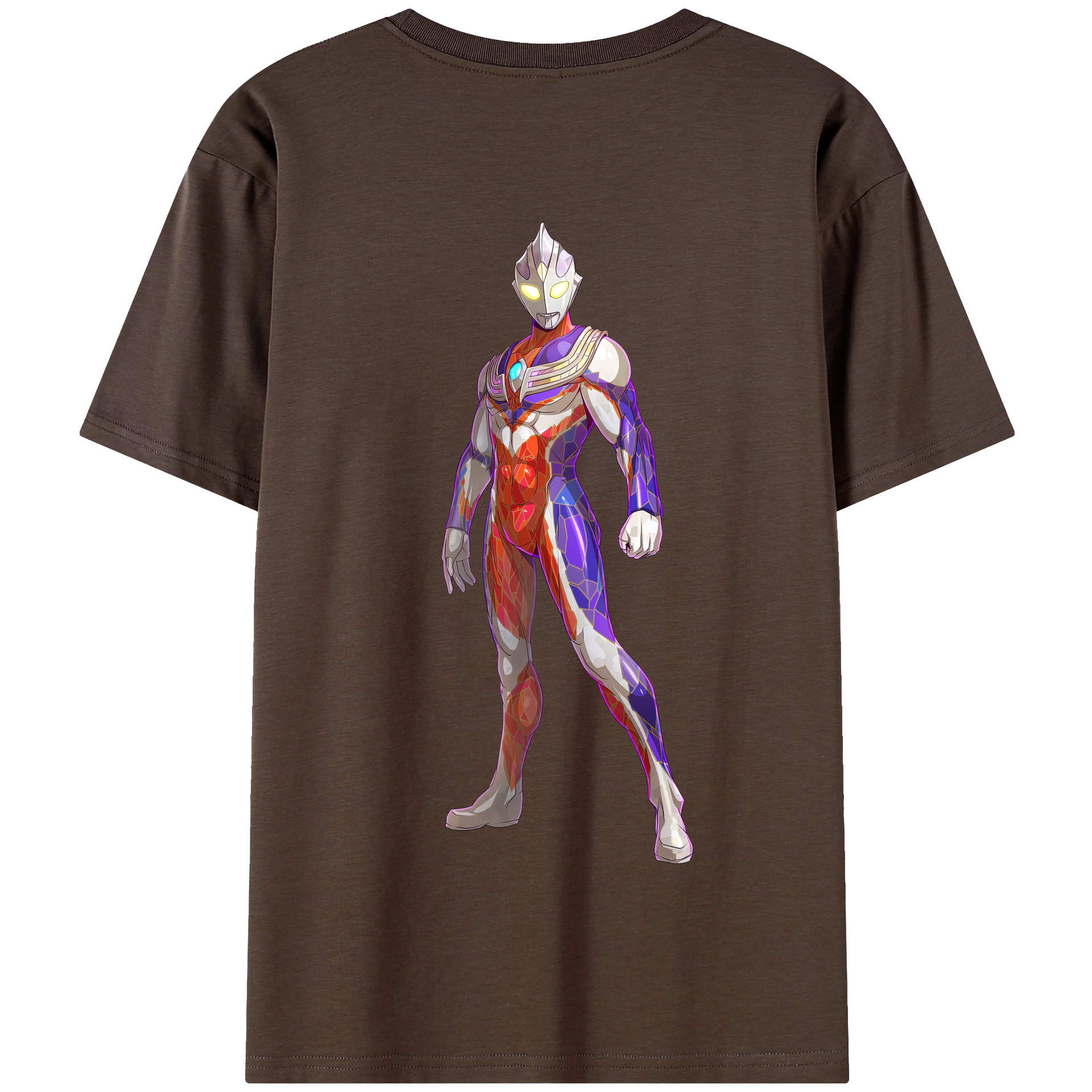 （画像用） ウルトラマン Ultraman 綿100％半袖Tシャツ（背面プリント）
