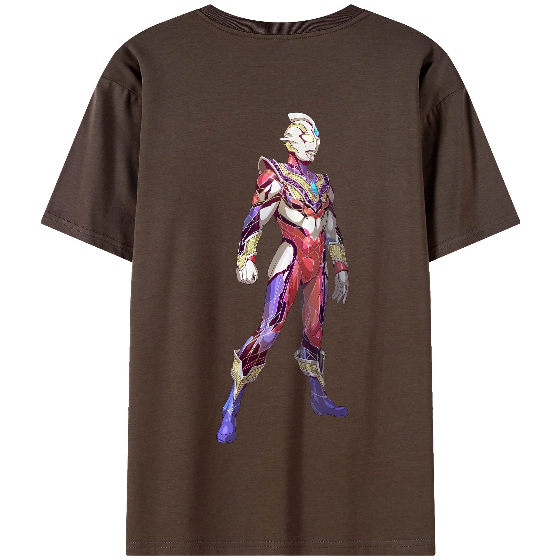 （画像用） ウルトラマン Ultraman 綿100％半袖Tシャツ（背面プリント）