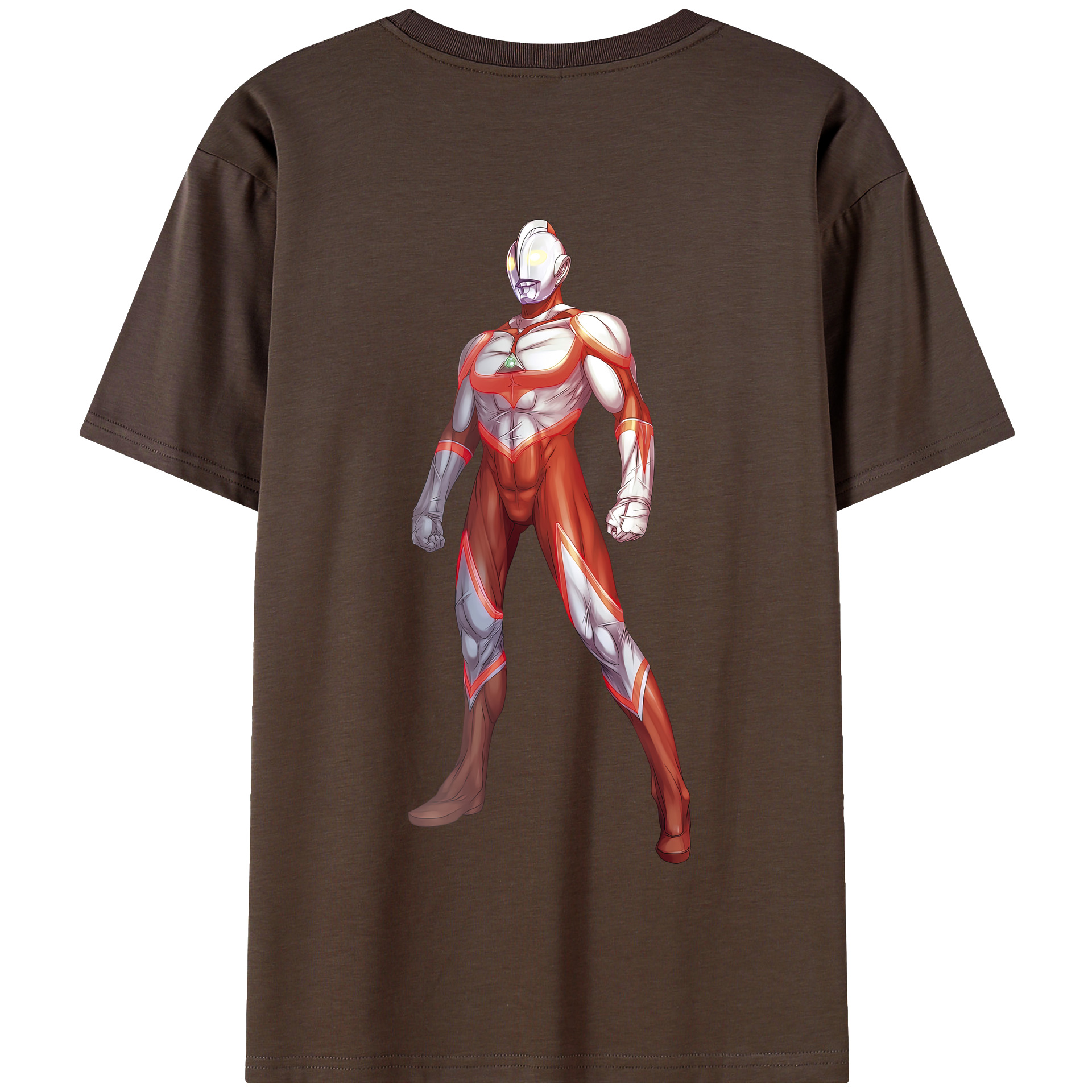 （画像用） ウルトラマン Ultraman 綿100％半袖Tシャツ（背面プリント）