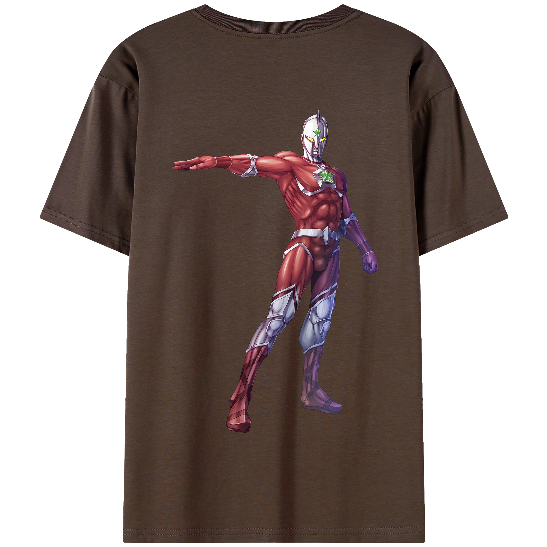 （画像用） ウルトラマン Ultraman 綿100％半袖Tシャツ（背面プリント）