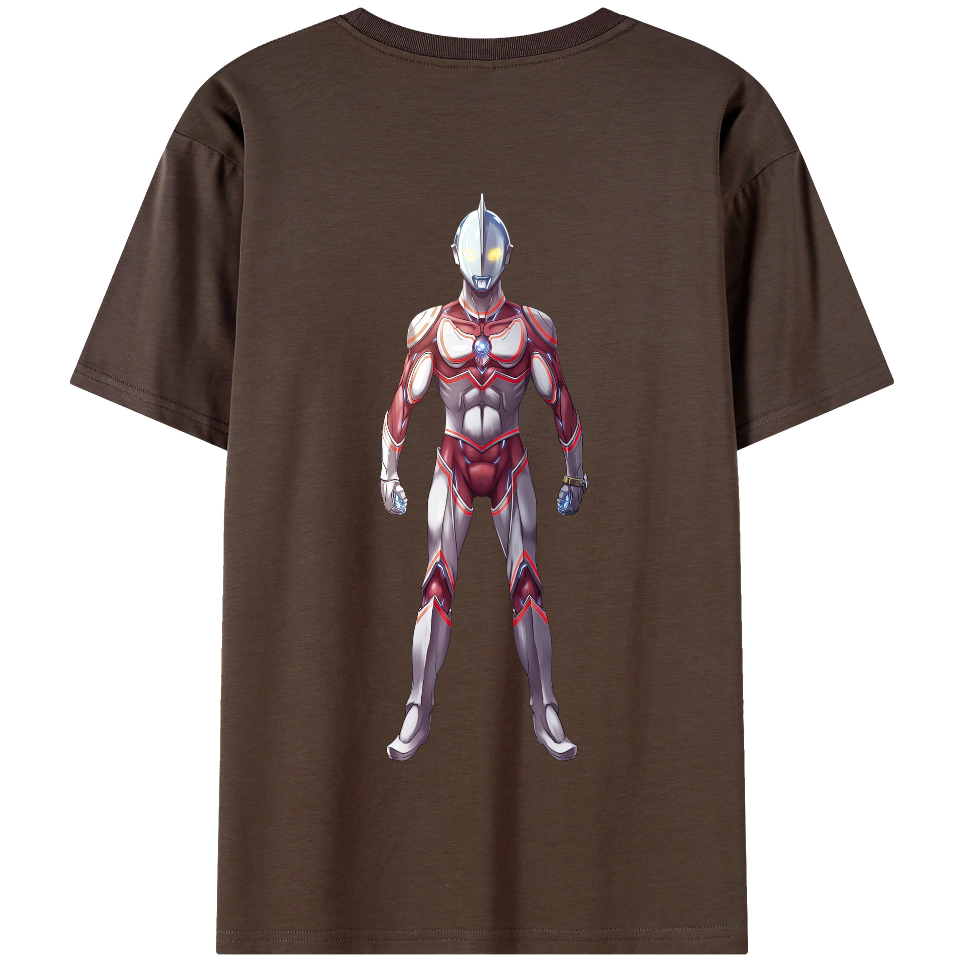 （画像用） ウルトラマン Ultraman 綿100％半袖Tシャツ（背面プリント）