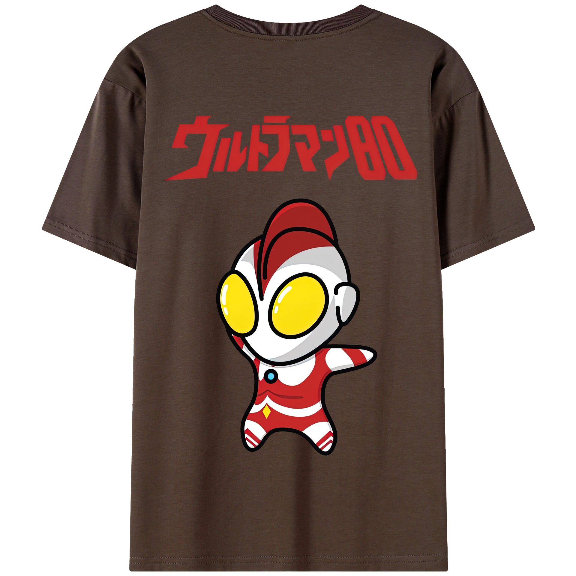 （画像用） ウルトラマン Ultraman 綿100％半袖Tシャツ（背面プリント）