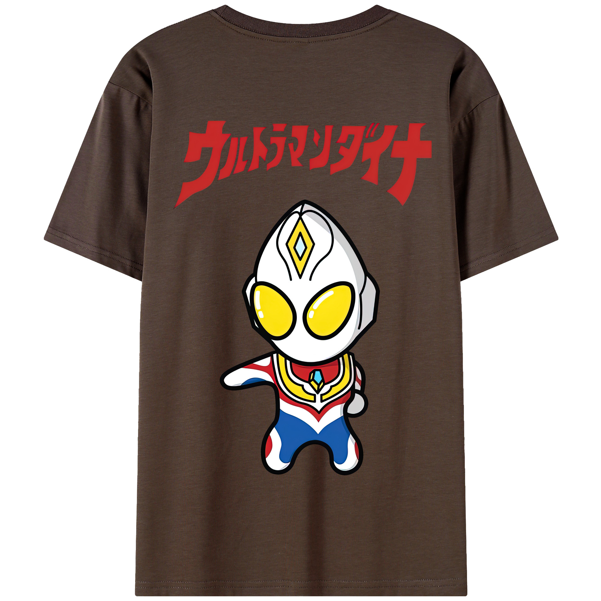 （画像用） ウルトラマン Ultraman 綿100％半袖Tシャツ（背面プリント）